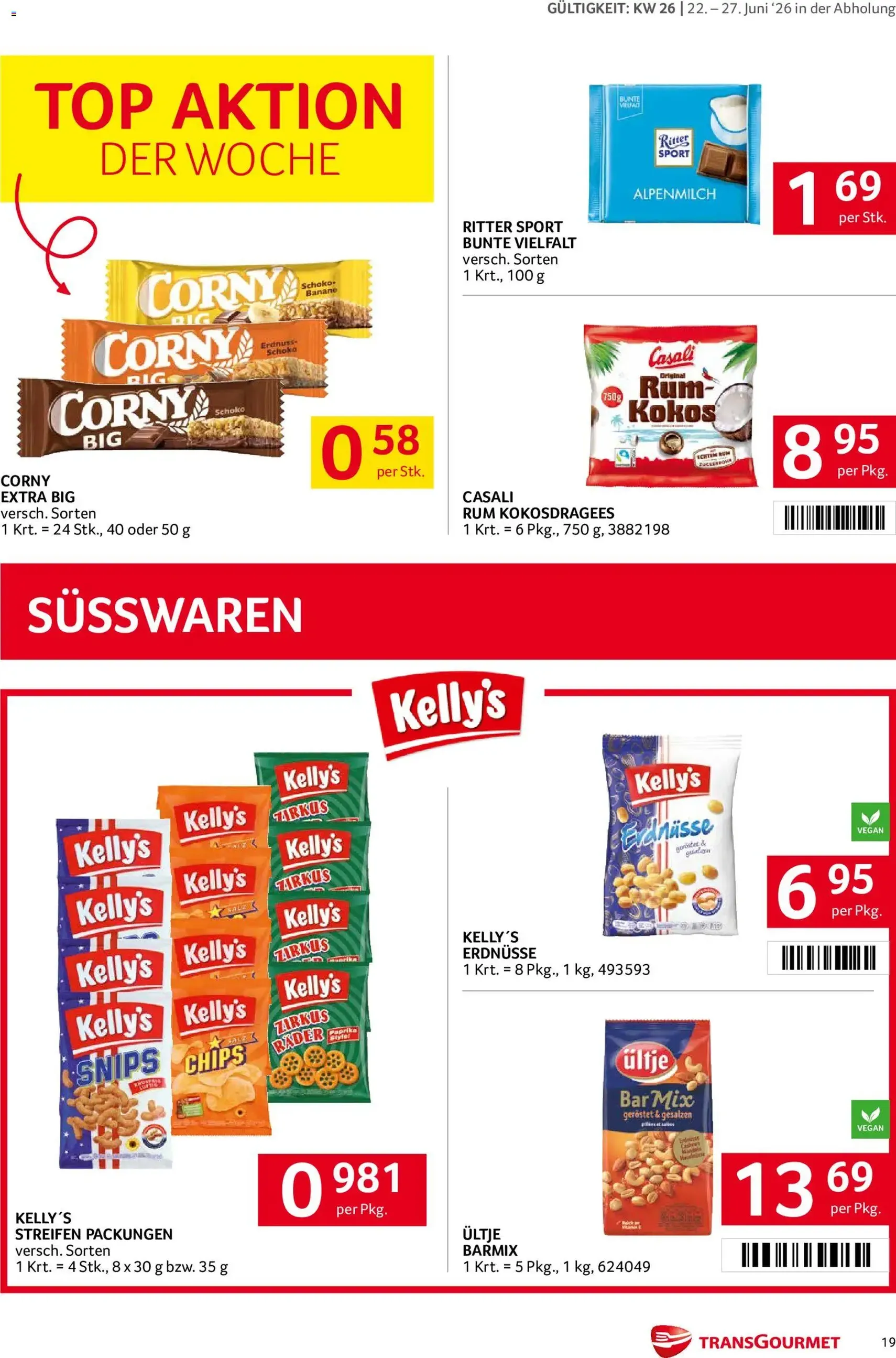 Transgourmet Flugblatt - Gültiger Prospekt ab 22.06.2026, Seite 18 von insgesamt 31