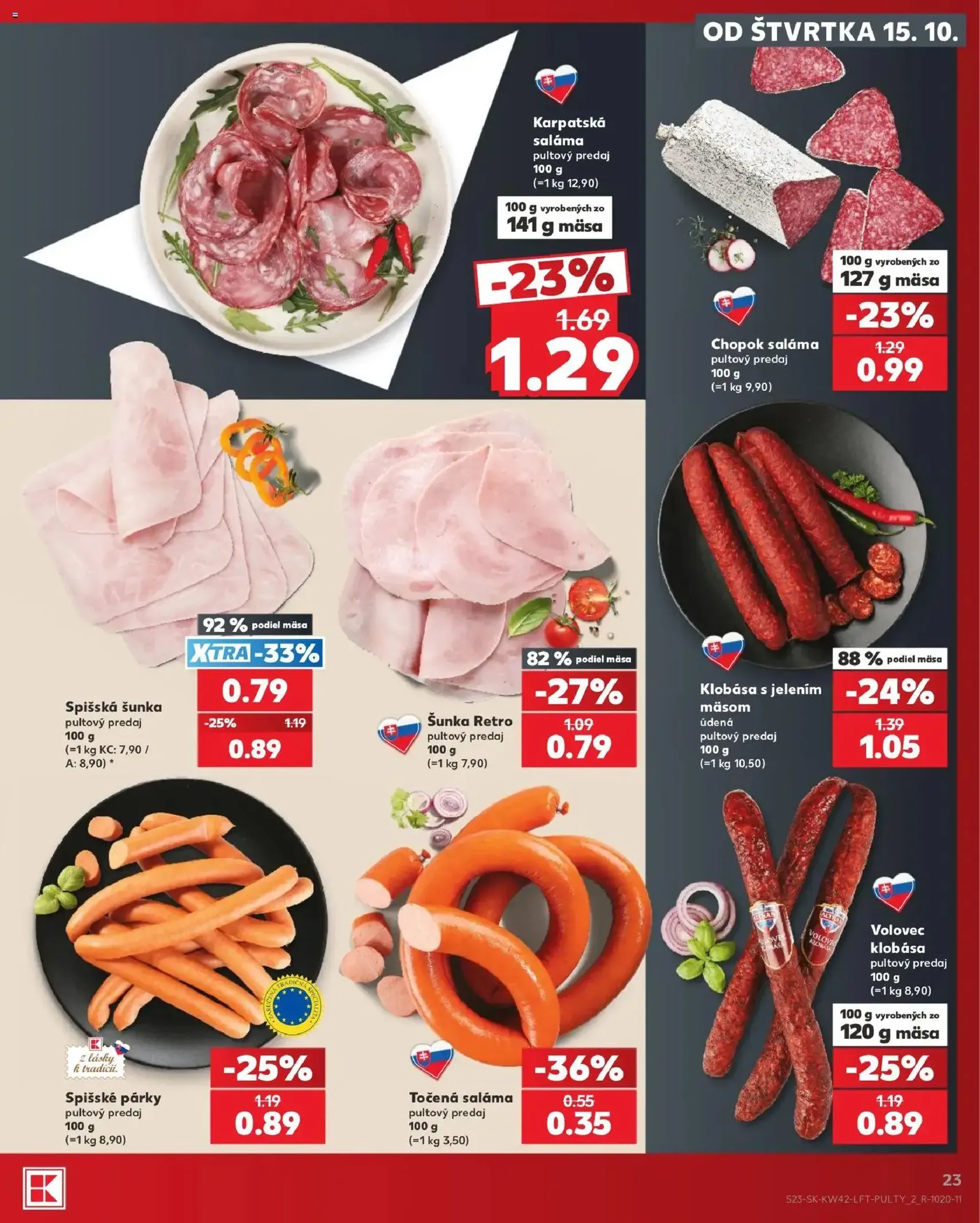 Kaufland leták - platný leták od 15.10.2026 strana 23 z 84