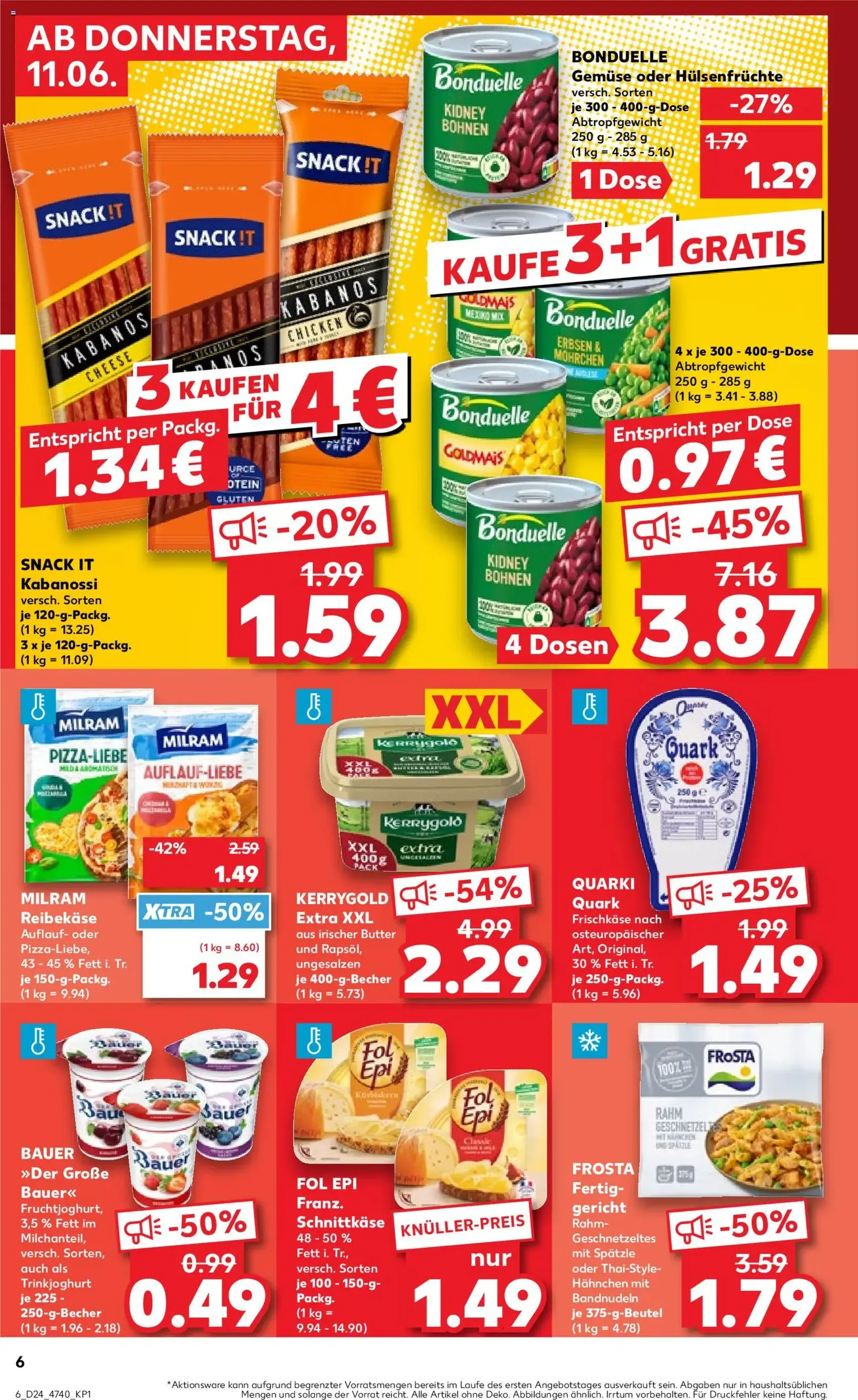 Kaufland DE - DE Folder - geldige folder vanaf 11-06-2026 pagina 6 van 50