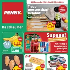 Penny Markt Flugblatt - Prospekt Vorschau gültig ab 22.01.2026