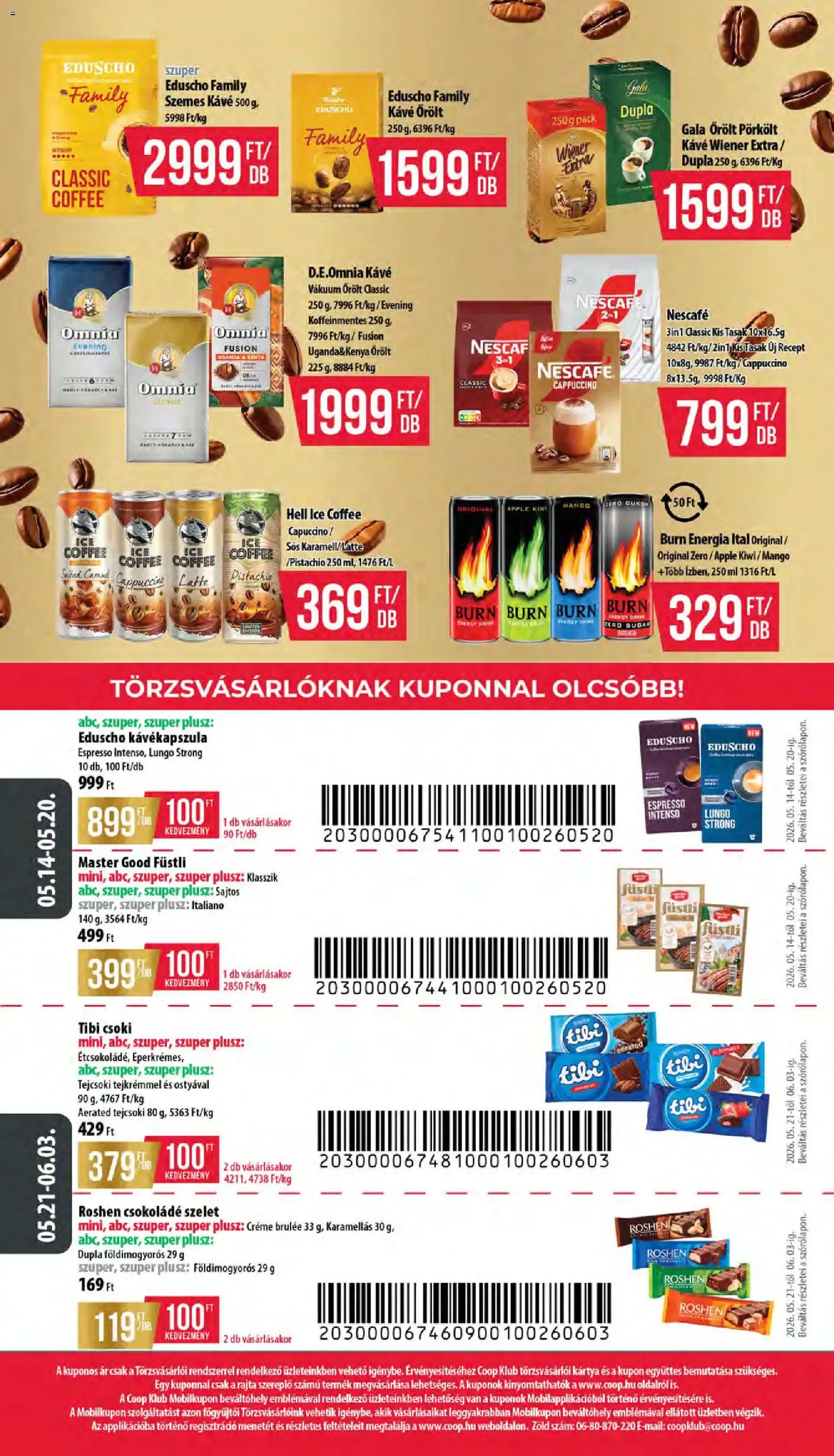 COOP akciós újság - 2026.05.14. érvényes szórólap 12 oldal 12 oldalból