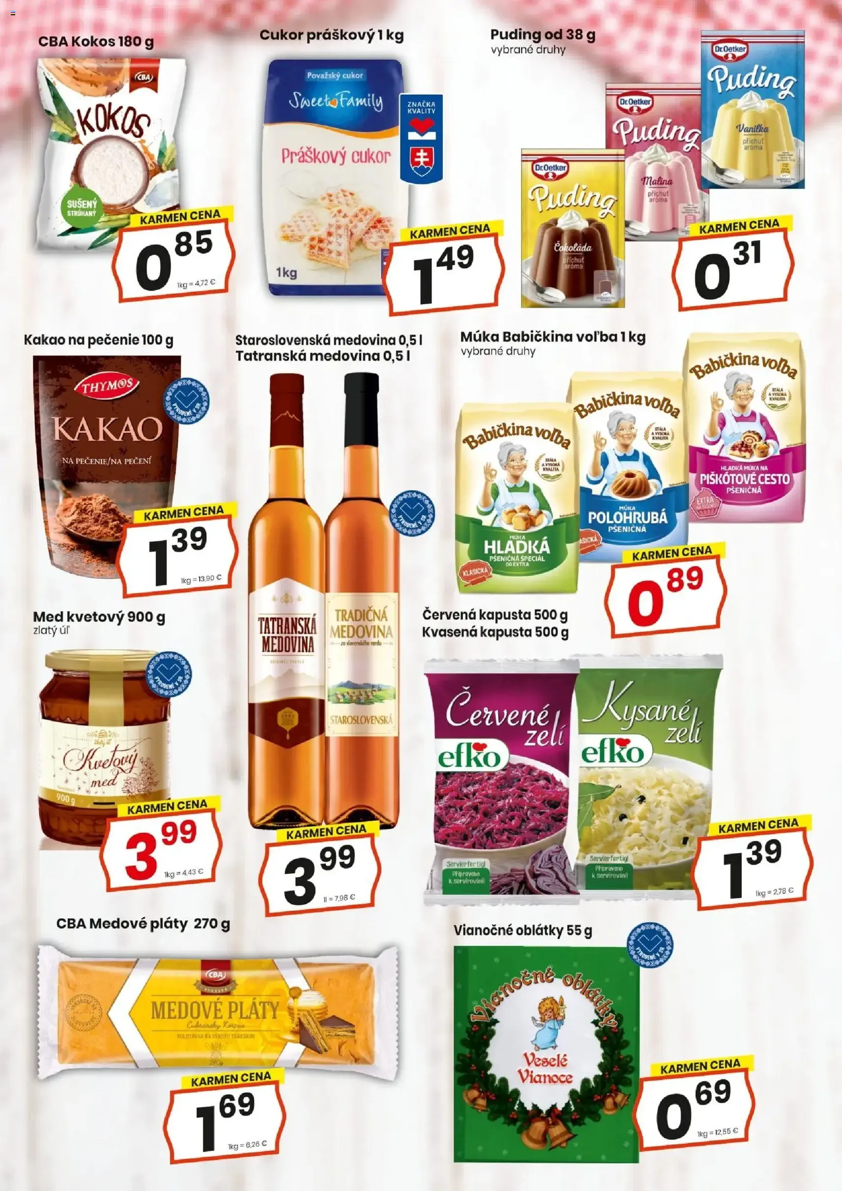 KARMEN CBA leták - platný leták od 20.11.2025 strana 4 z 16