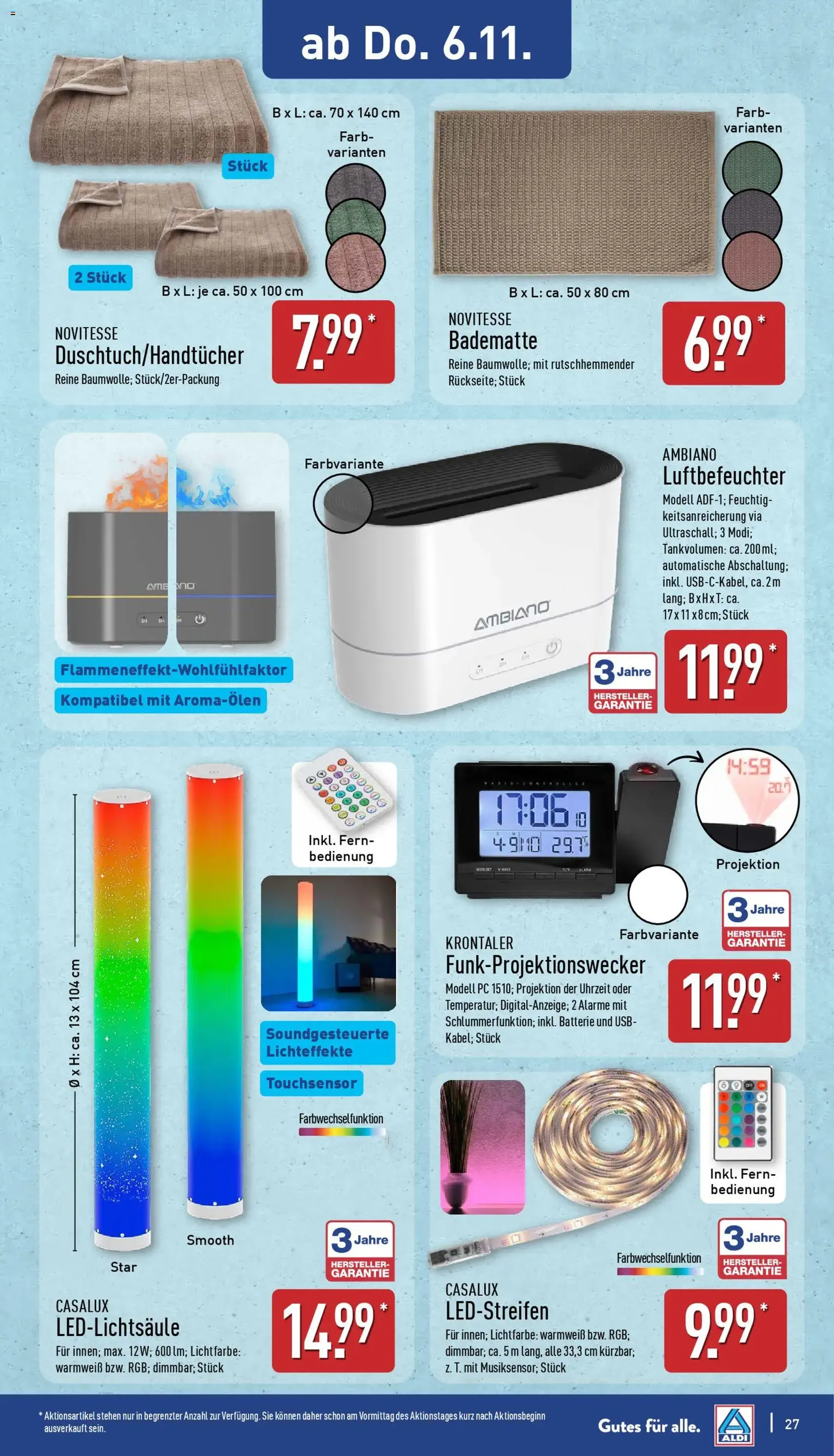 Aldi Prospekt - Gültiger Prospekt ab 03.11.2025, Seite 31 von insgesamt 48 Aldi Prospekt - Gültiger Prospekt ab 03.11.2025, Seite 31 von insgesamt 48