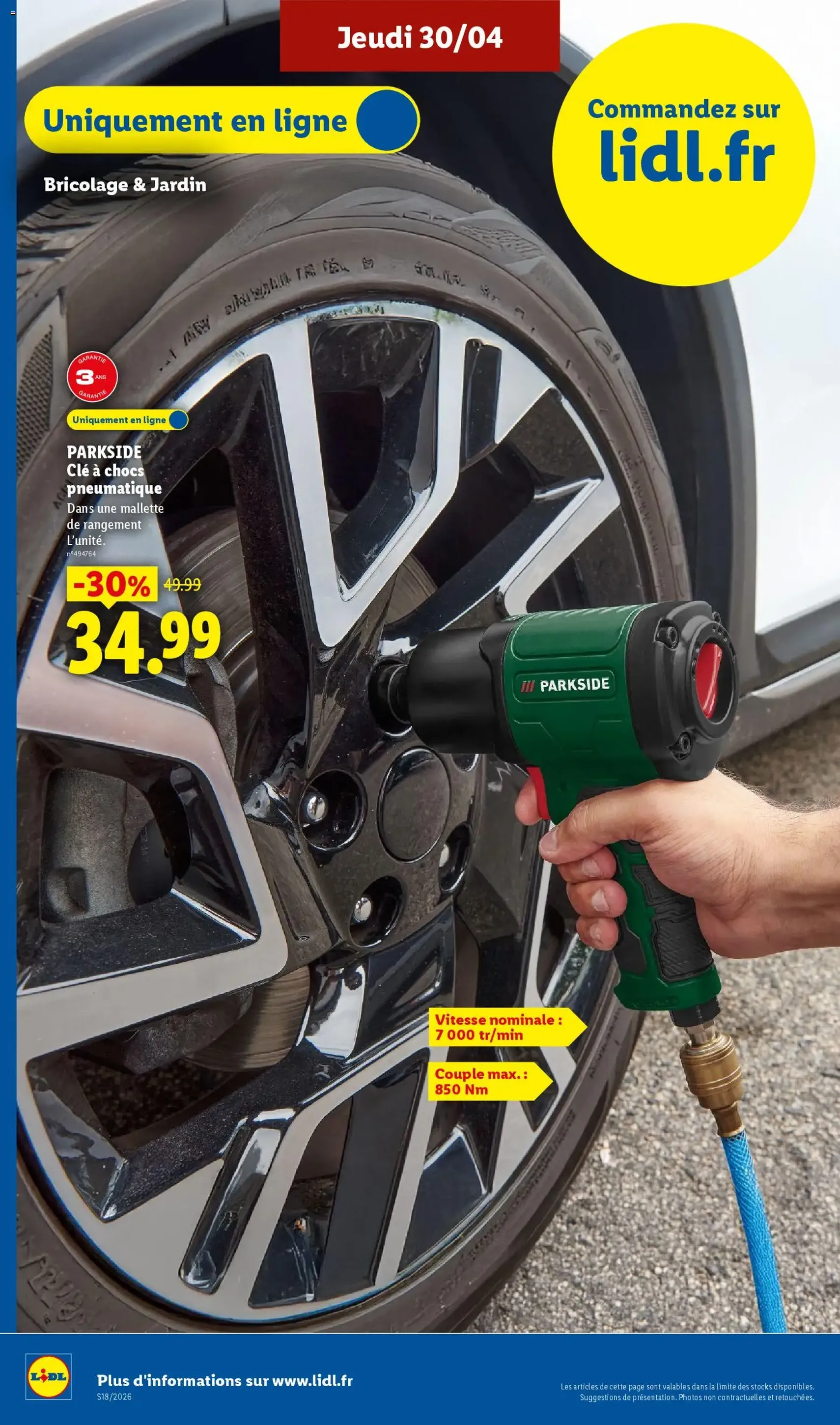 LIDL catalogue - brochure valable à partir du 30/04/2026, page 33 sur 70