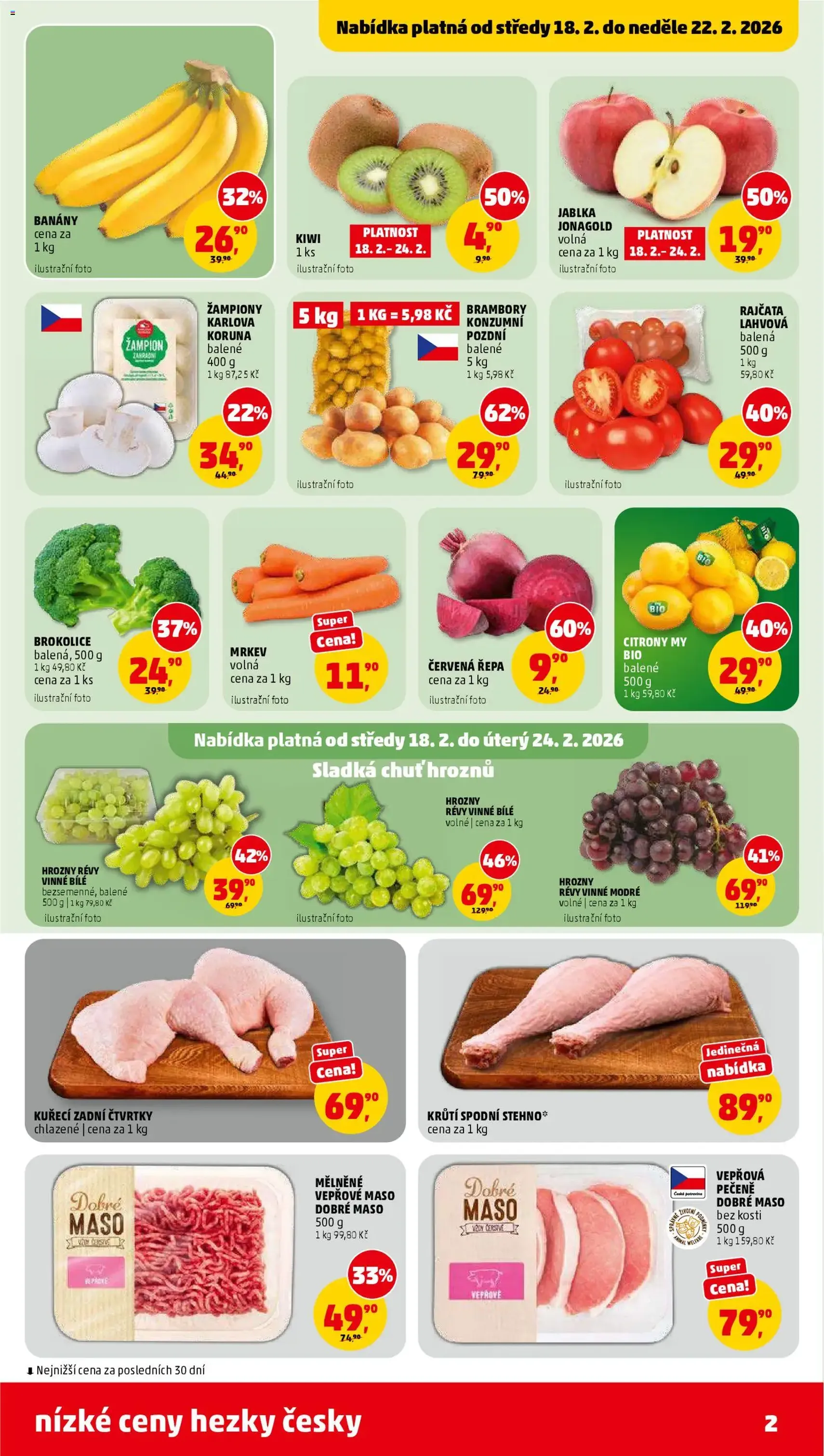 Penny Market leták - Čtvrtečník - platný leták od 18.02.2026 strana 2 z 33