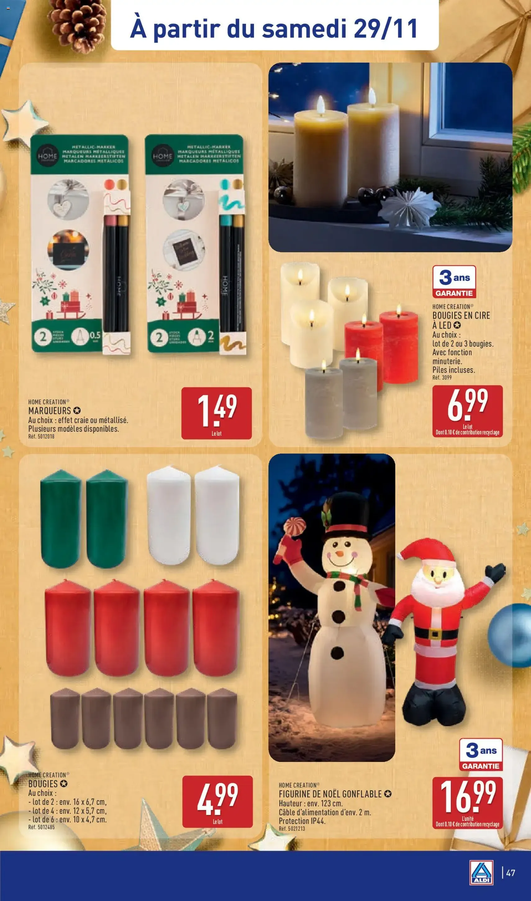 Aldi - Catalogue de la semaine 48 - brochure valable à partir du 25/11/2025, page 49 sur 56