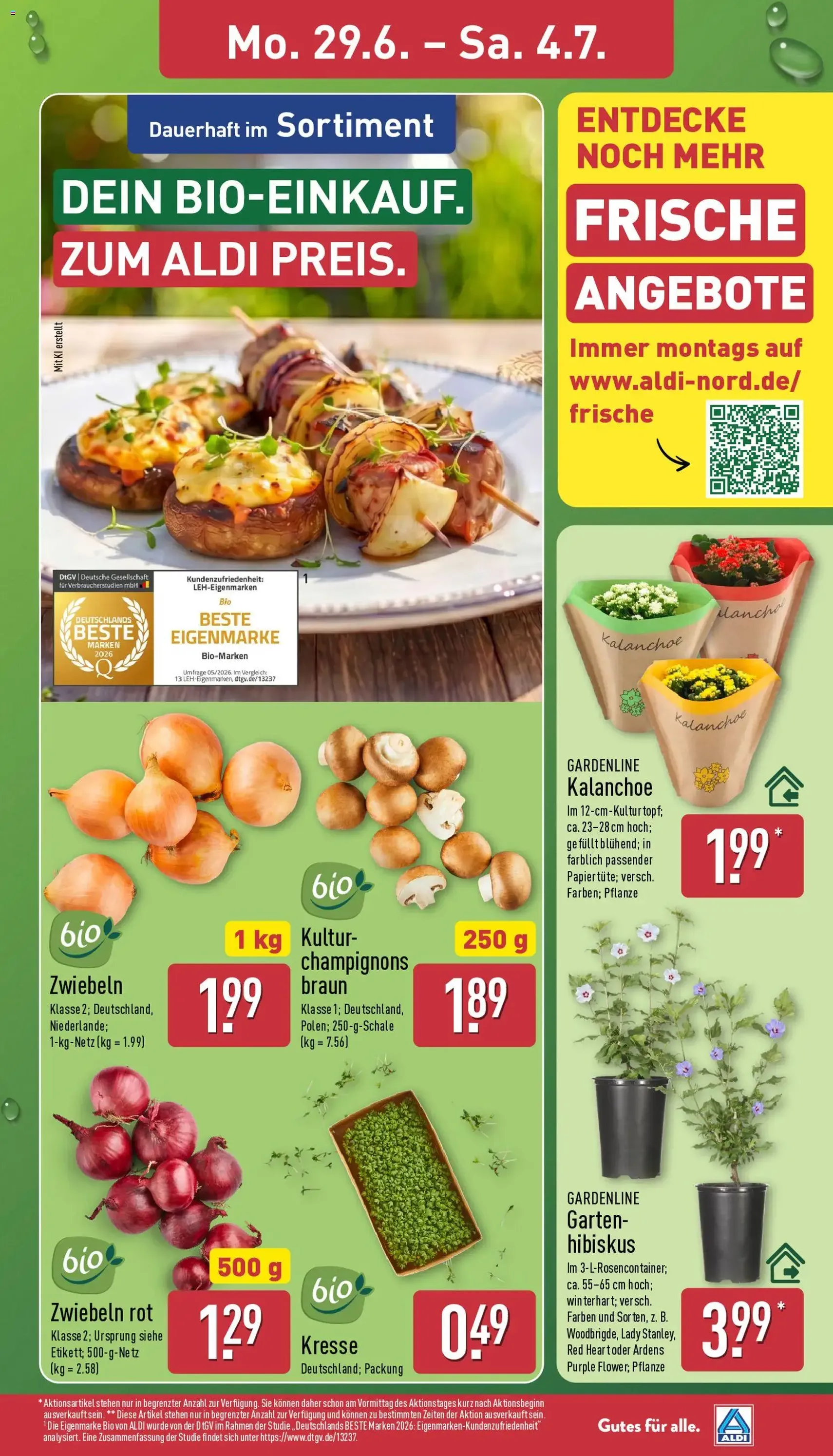Aldi Prospekt - Gültiger Prospekt ab 29.06.2026, Seite 3 von insgesamt 45