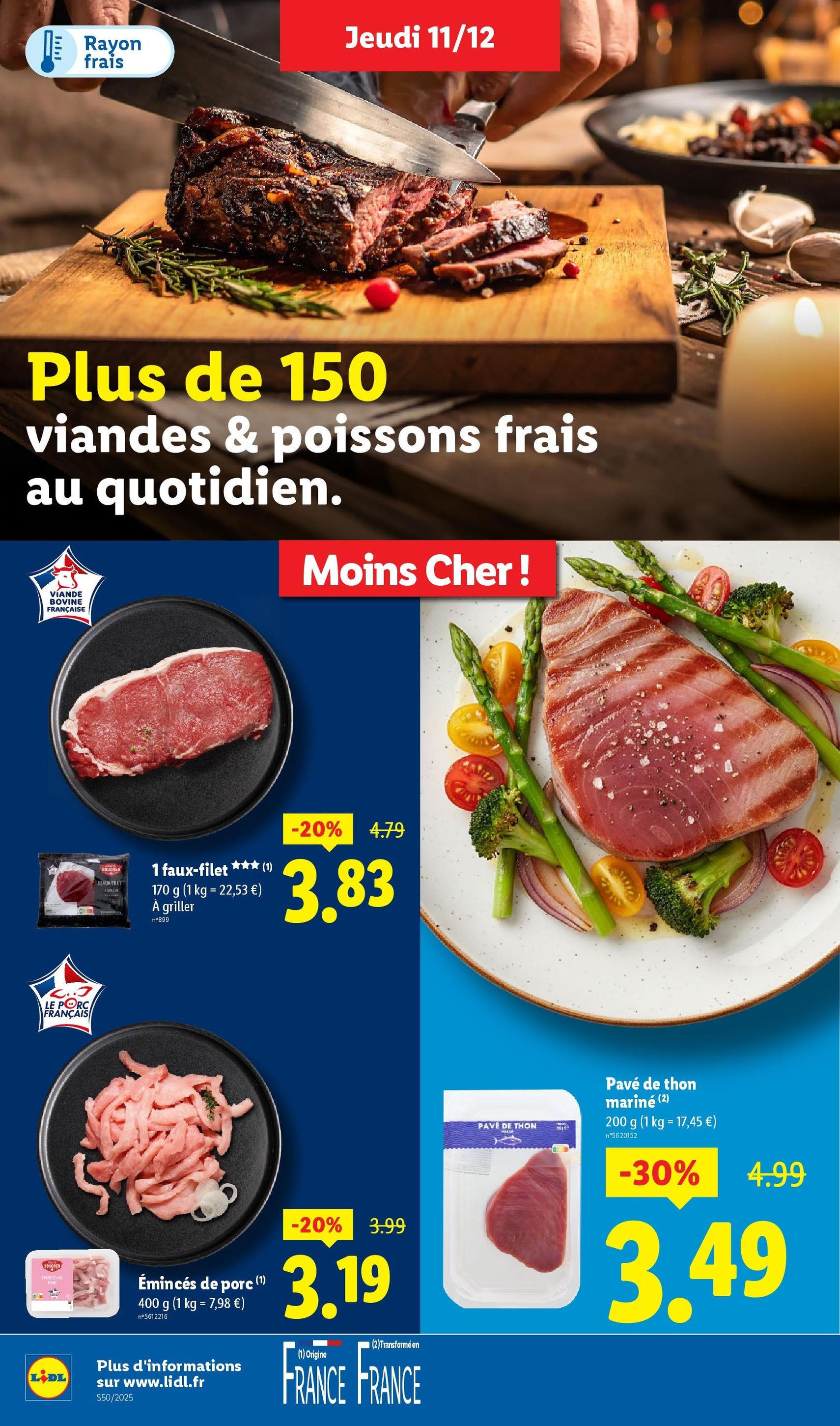 LIDL catalogue semaine 50 - brochure valable à partir du 11/12/2025, page 8 sur 88