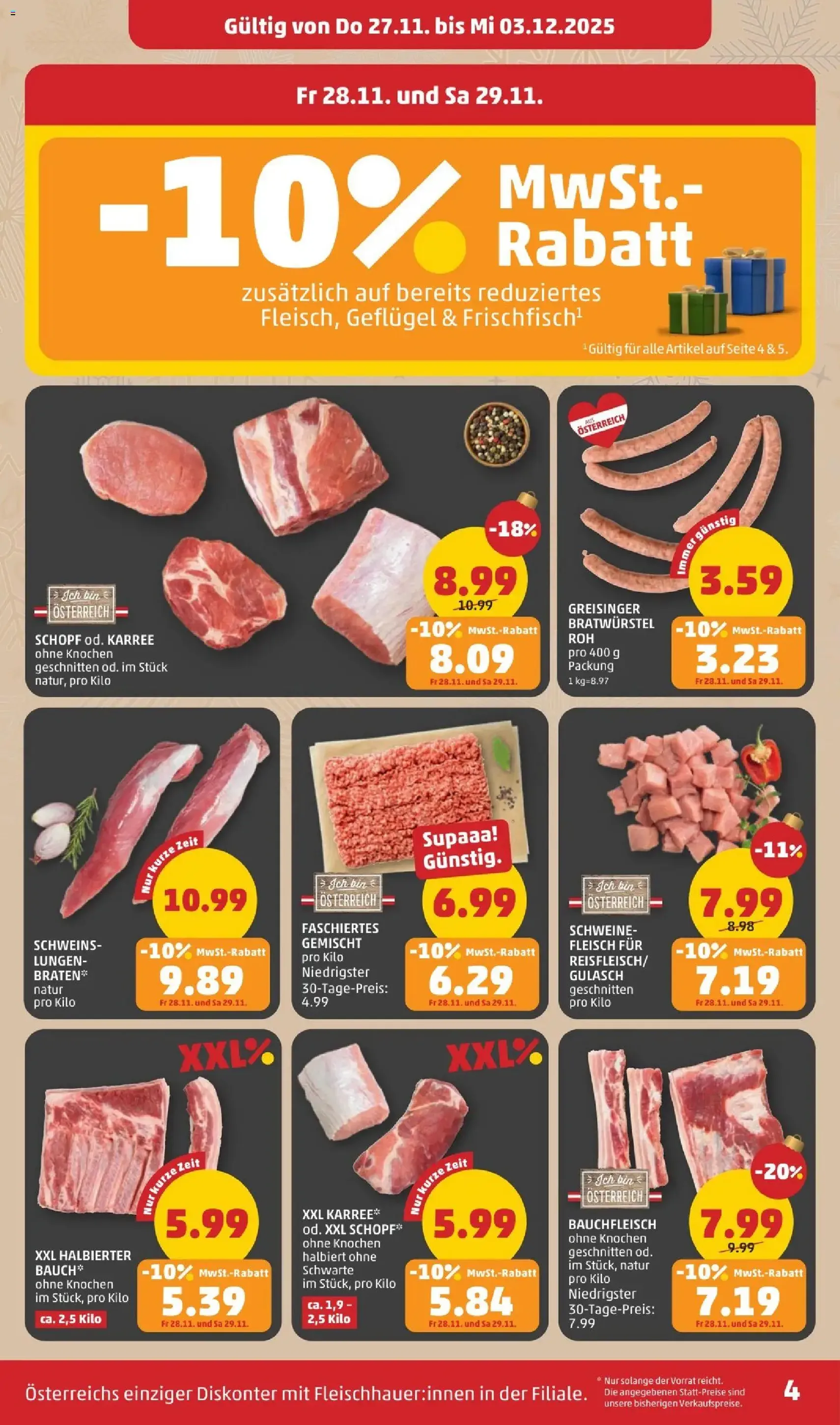 Penny Markt - Black Friday - Gültiger Prospekt ab 27.11.2025, Seite 4 von insgesamt 32