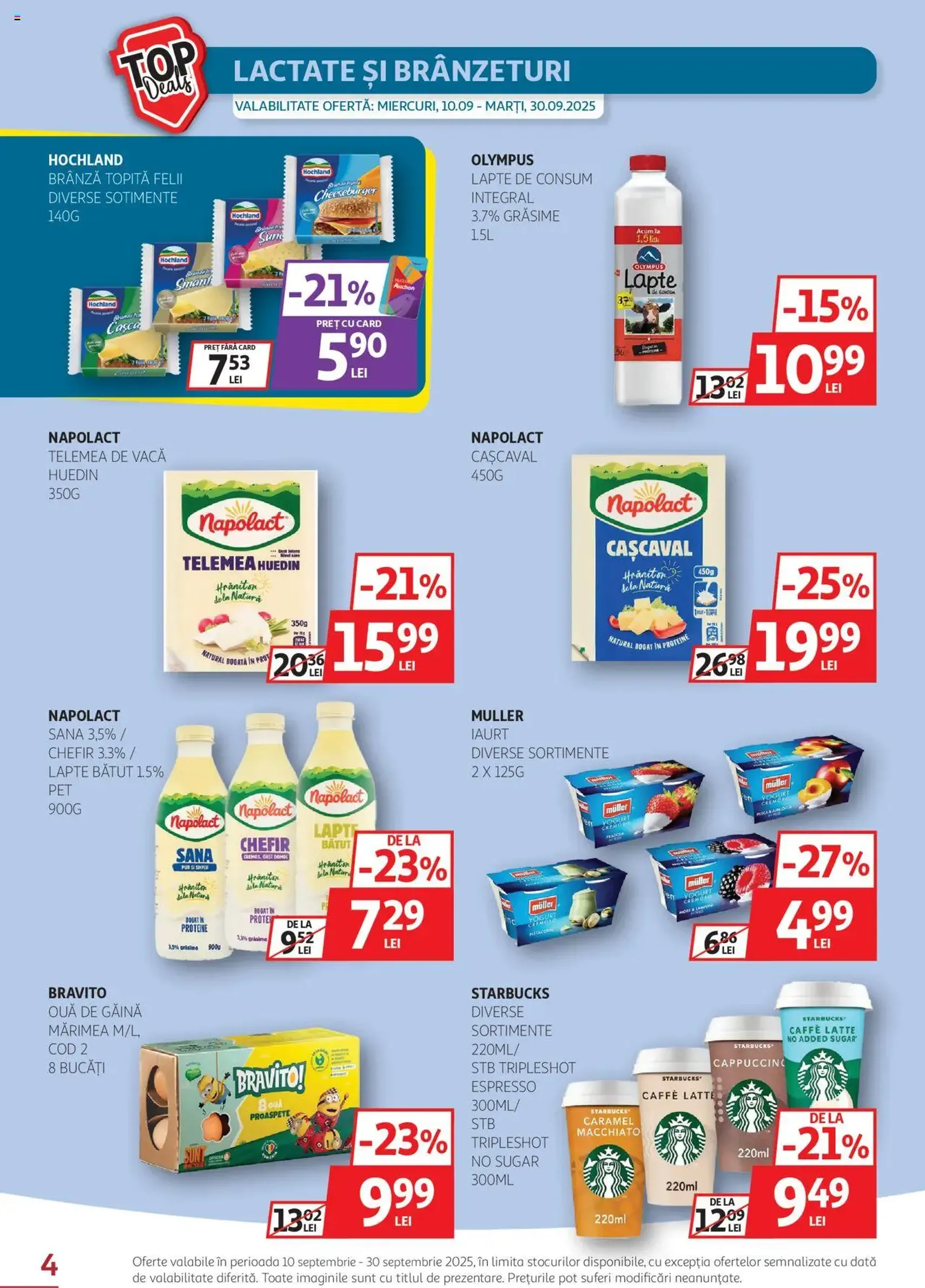 Catalog Auchan - cataloage valabile începând cu 10.09.2025 pagina 4 din 26 Catalog Auchan - cataloage valabile începând cu 10.09.2025 pagina 4 din 26