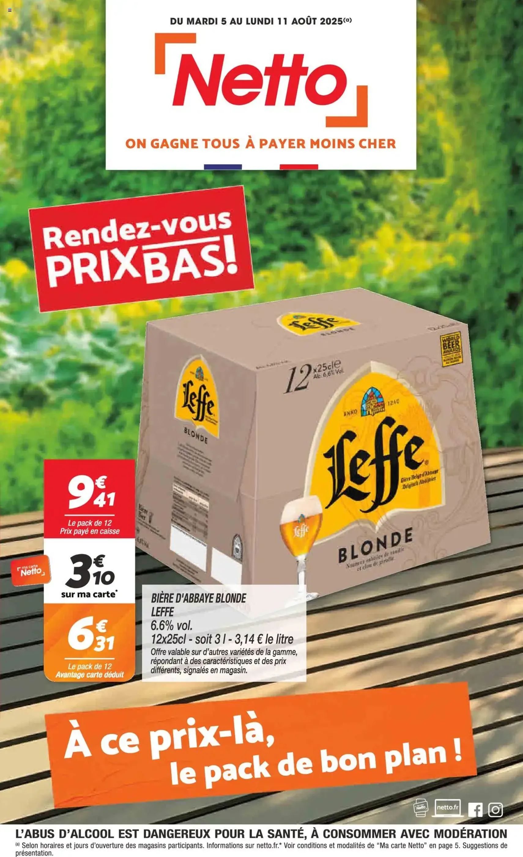 Netto catalogue - brochure valable à partir du 05/08/2025, page 1 sur 12 Netto catalogue - brochure valable à partir du 05/08/2025, page 1 sur 12