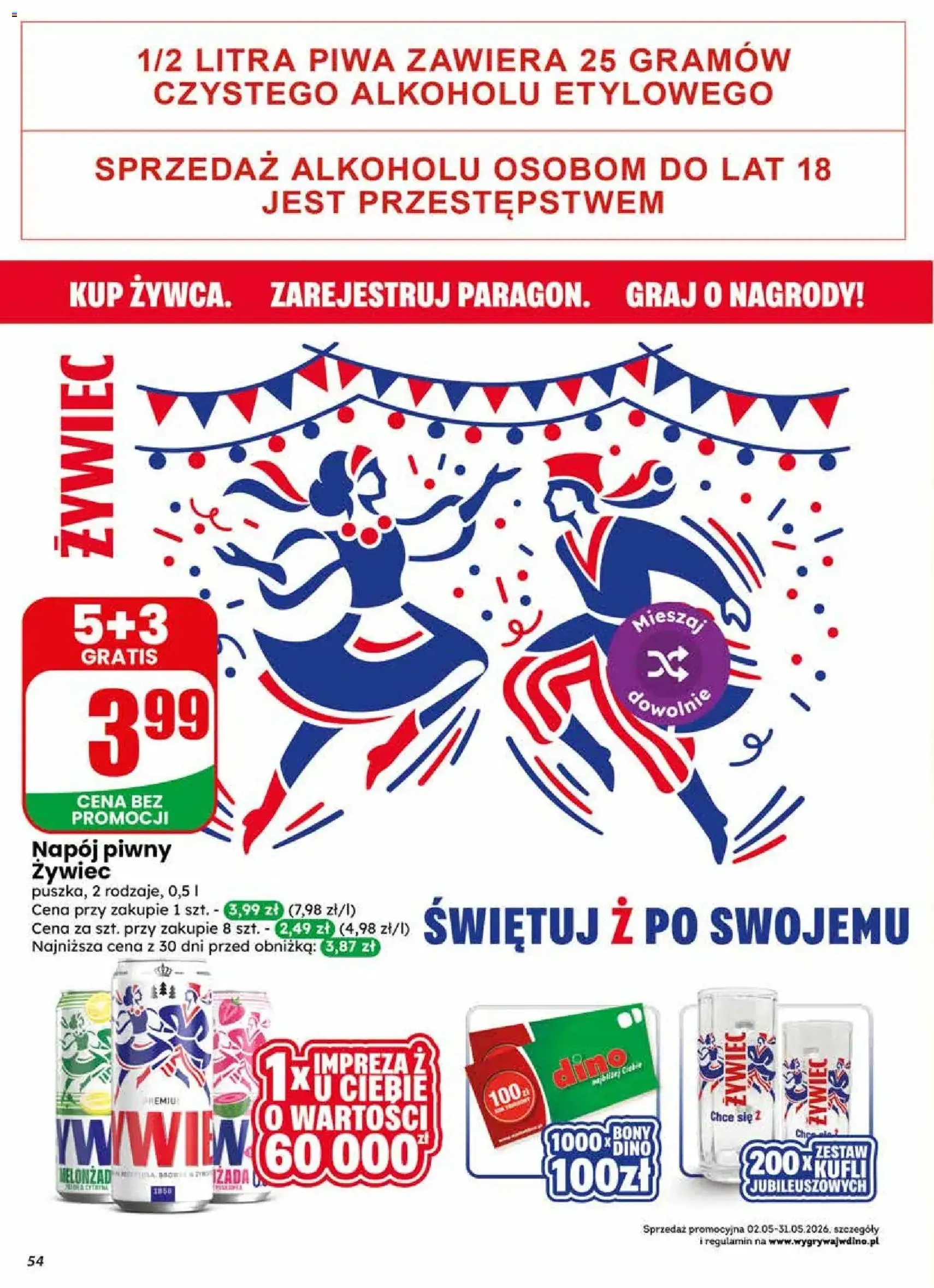Dino gazetka - ważny gazetka od 13.05.2026 strona 54 z 76