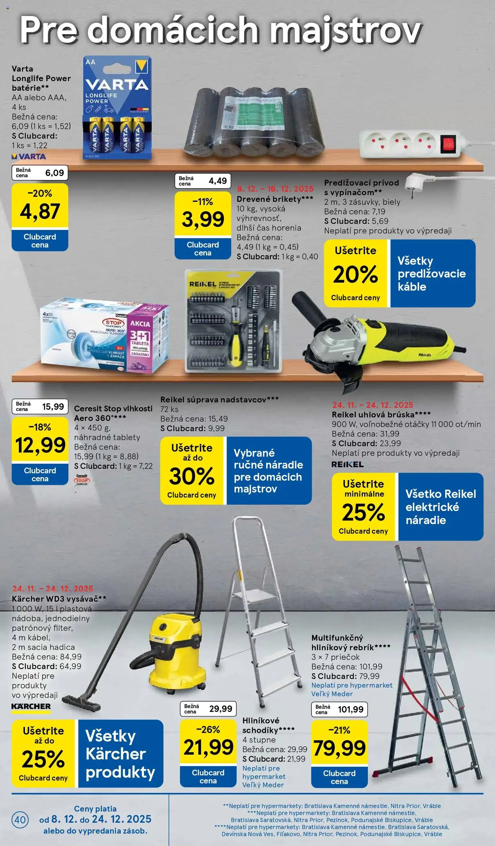 Tesco Hypermarket - leták - platný leták od 08.12.2025 strana 40 z 49