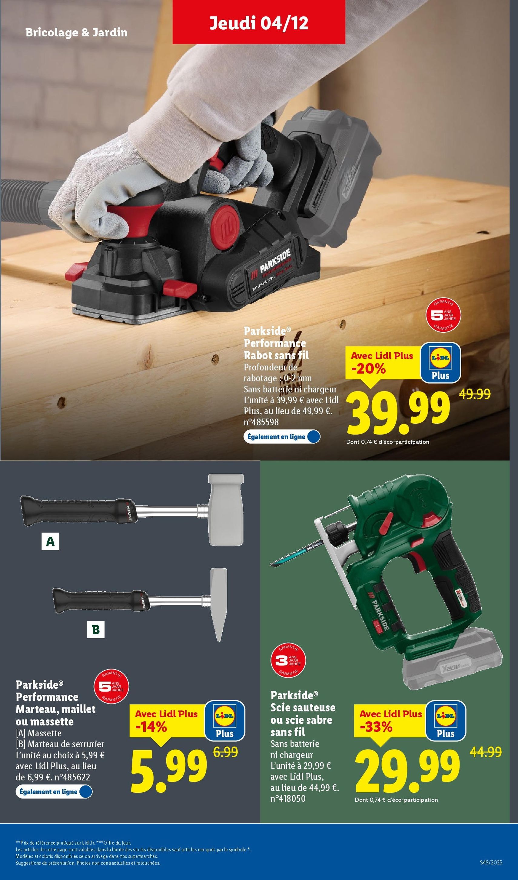 LIDL catalogue semaine 49 - brochure valable à partir du 04/12/2025, page 59 sur 96
