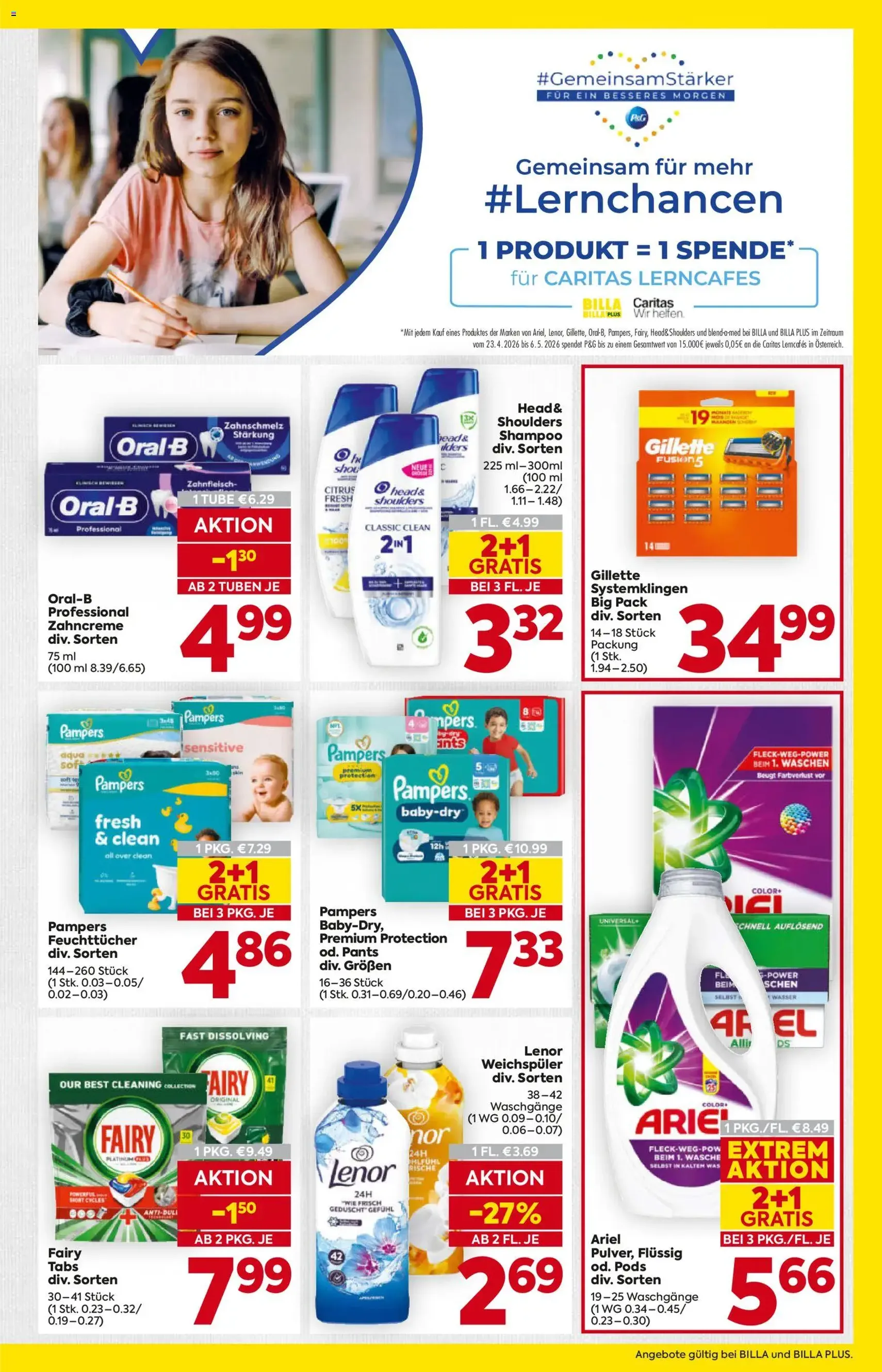 Billa - Flugblatt - Gültiger Prospekt ab 23.04.2026, Seite 15 von insgesamt 16