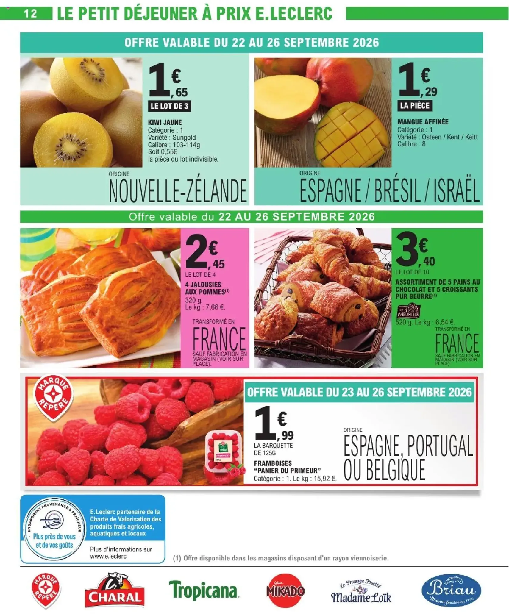 E.Leclerc catalogue - brochure valable à partir du 22/09/2026, page 12 sur 40