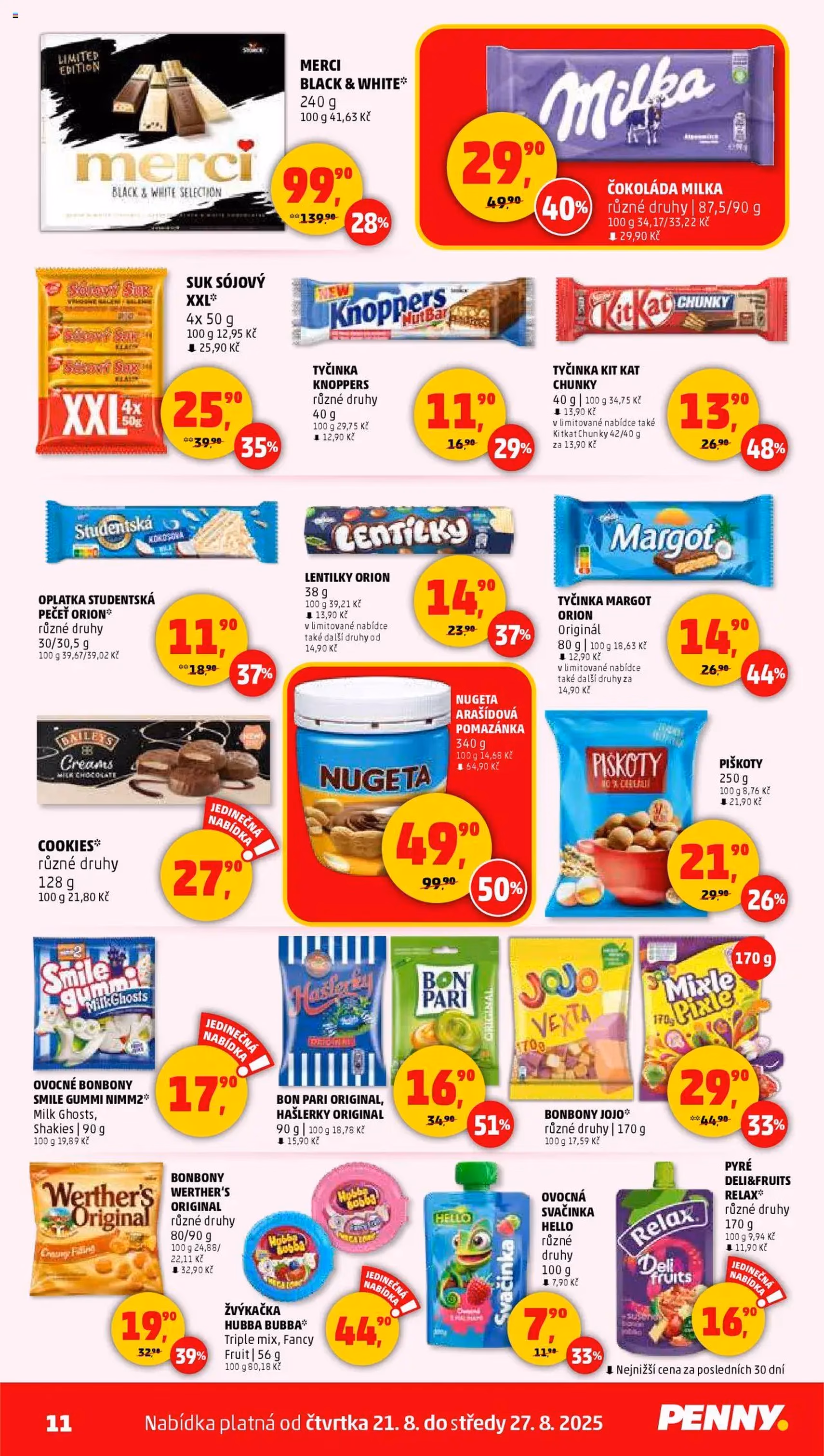 Penny Market leták - Čtvrtečník - platný leták od 21.08.2025 strana 11 z 32