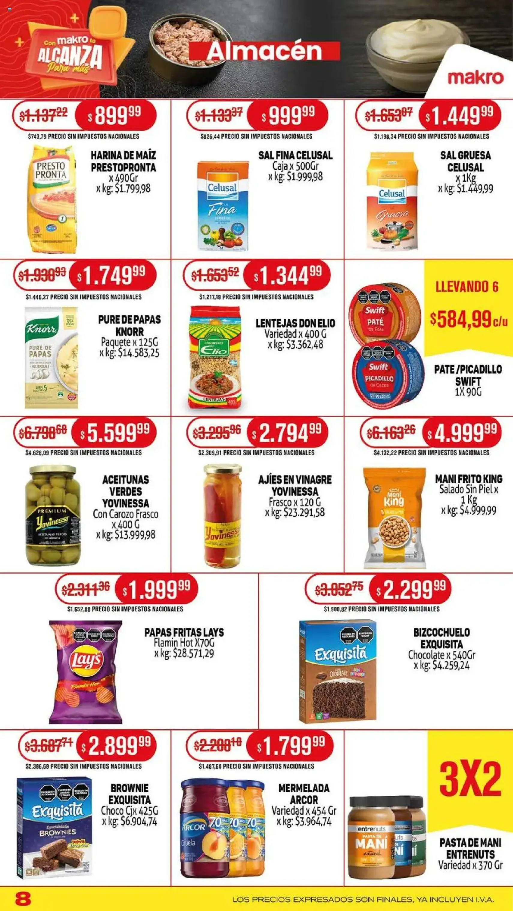 Makro ofertas - folleto válido desde 07/08/2025 página 8 de 19
