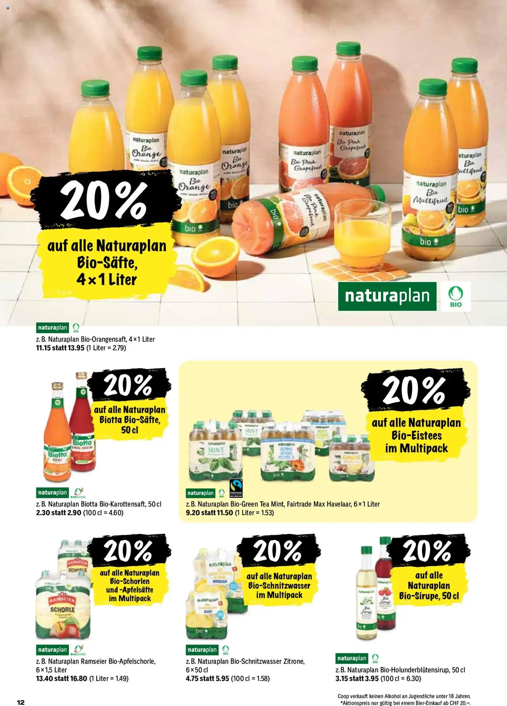 Coop aktionen - Gültiger Prospekt ab 25.06.2026, Seite 12 von insgesamt 24