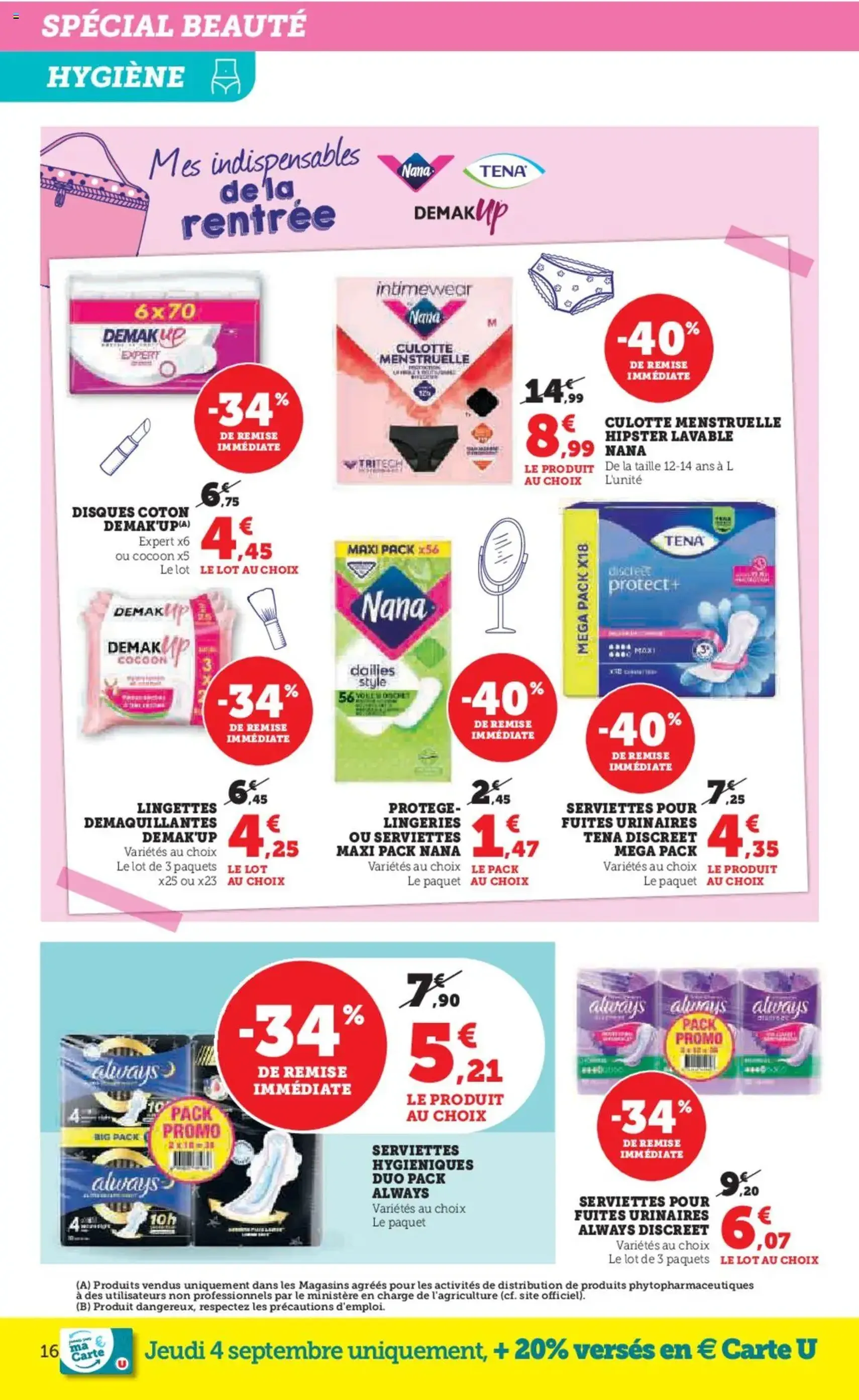 Super U catalogue - brochure valable à partir du 02/09/2025, page 16 sur 52 Super U catalogue - brochure valable à partir du 02/09/2025, page 16 sur 52