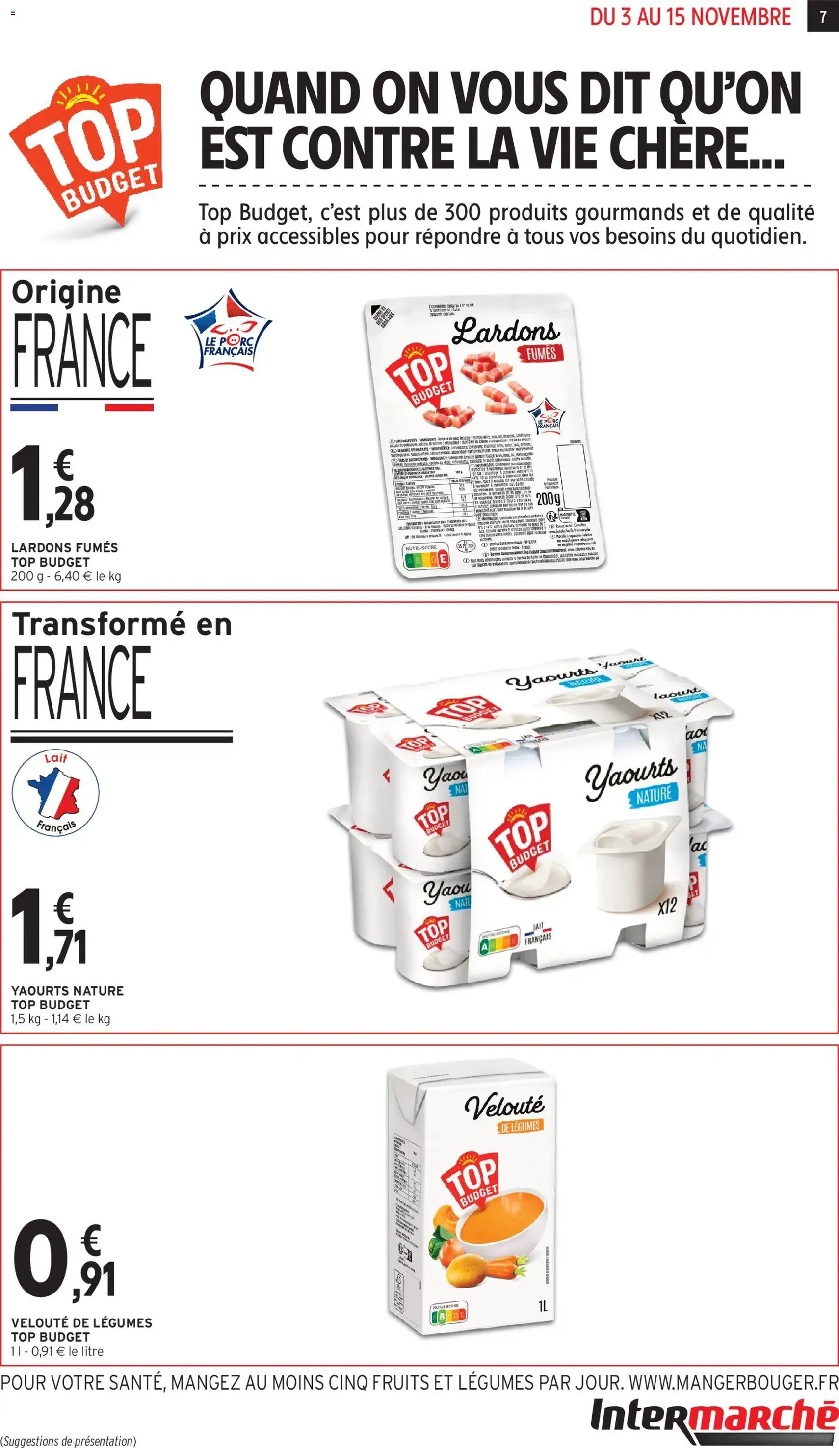 Intermarché catalogue - brochure valable à partir du 03/11/2026, page 7 sur 12