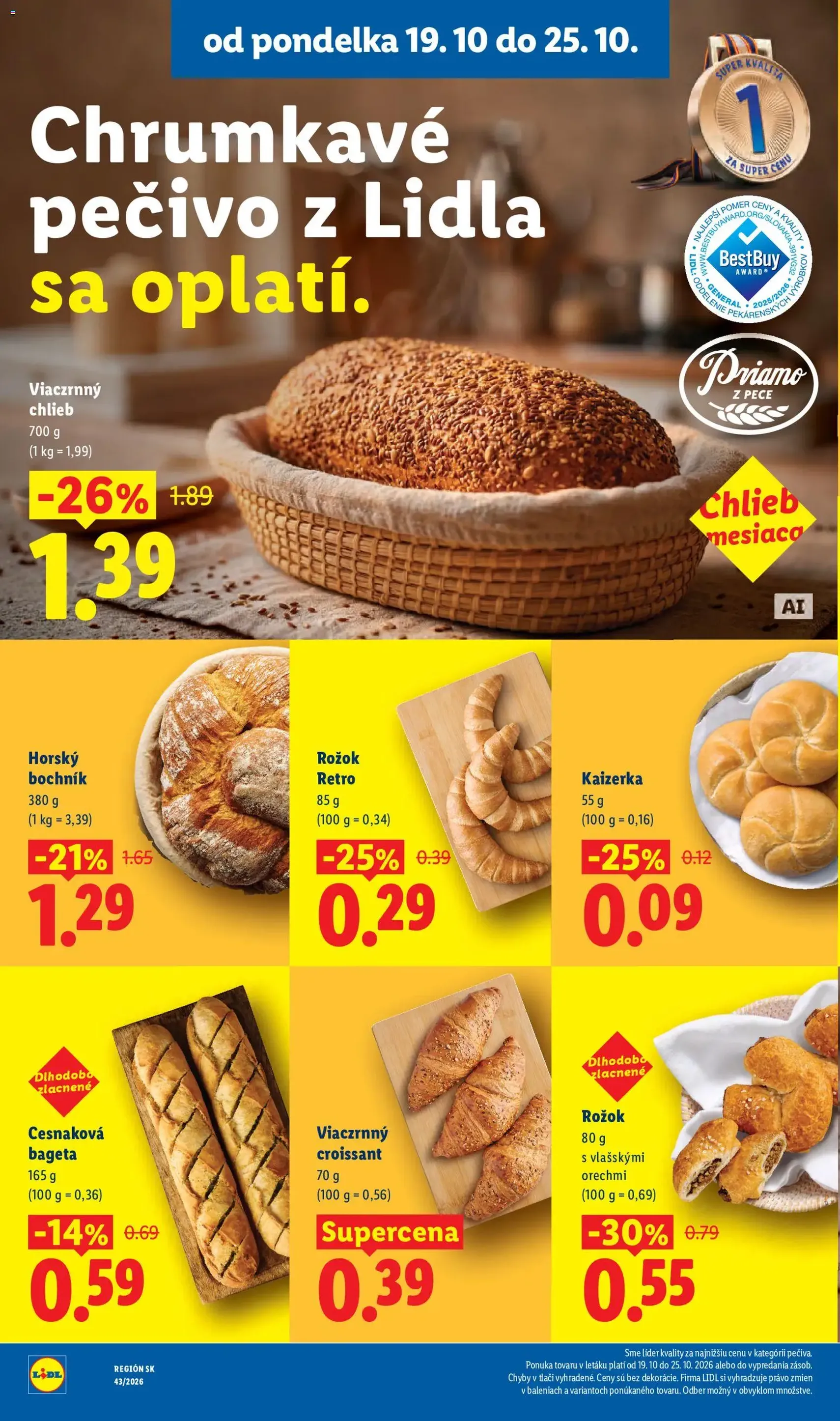 Lidl leták - platný leták od 19.10.2026 strana 18 z 120