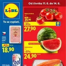 Lidl leták - náhled letáku platný od 11.06.2026