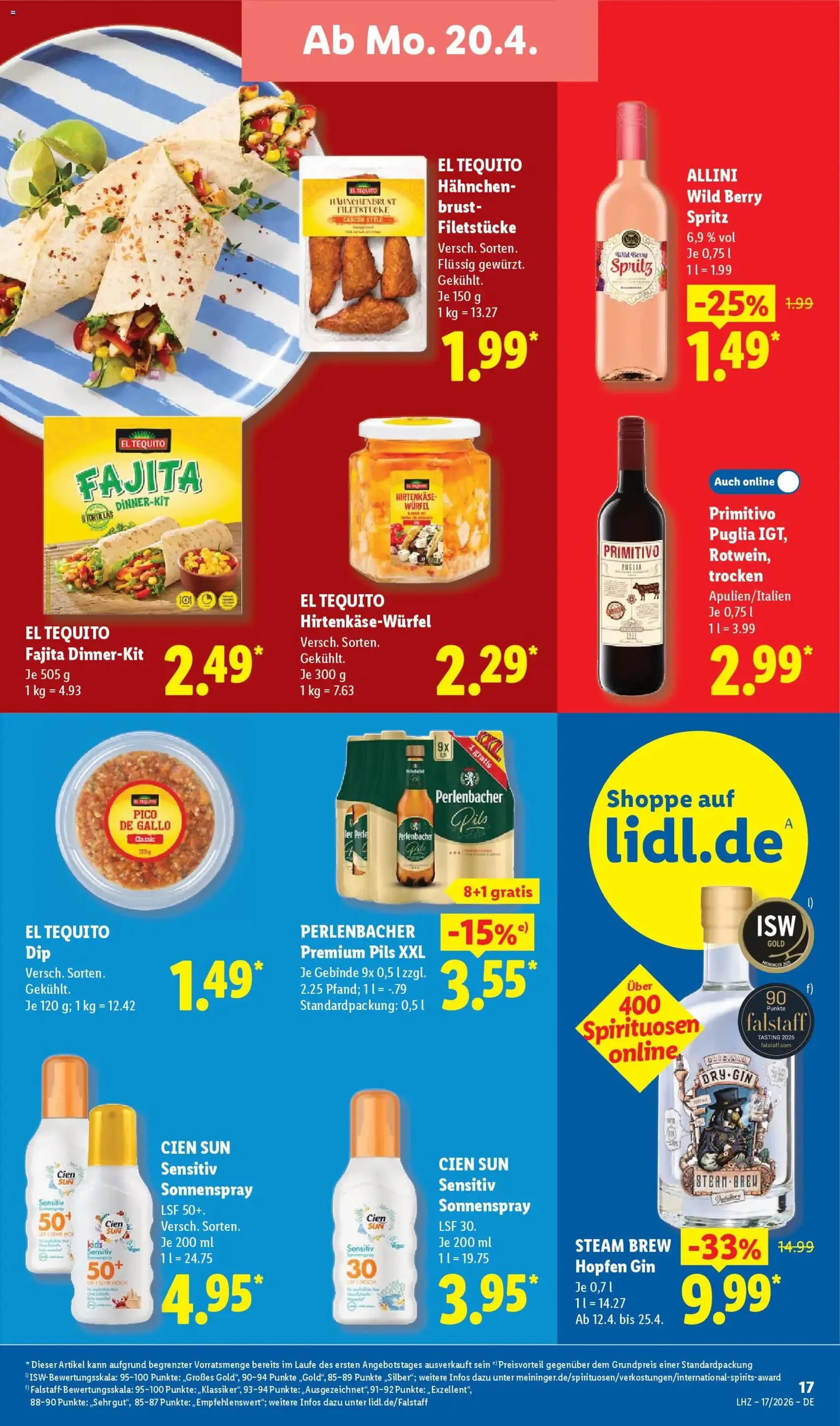 Lidl Prospekt - Gültiger Prospekt ab 20.04.2026, Seite 29 von insgesamt 68