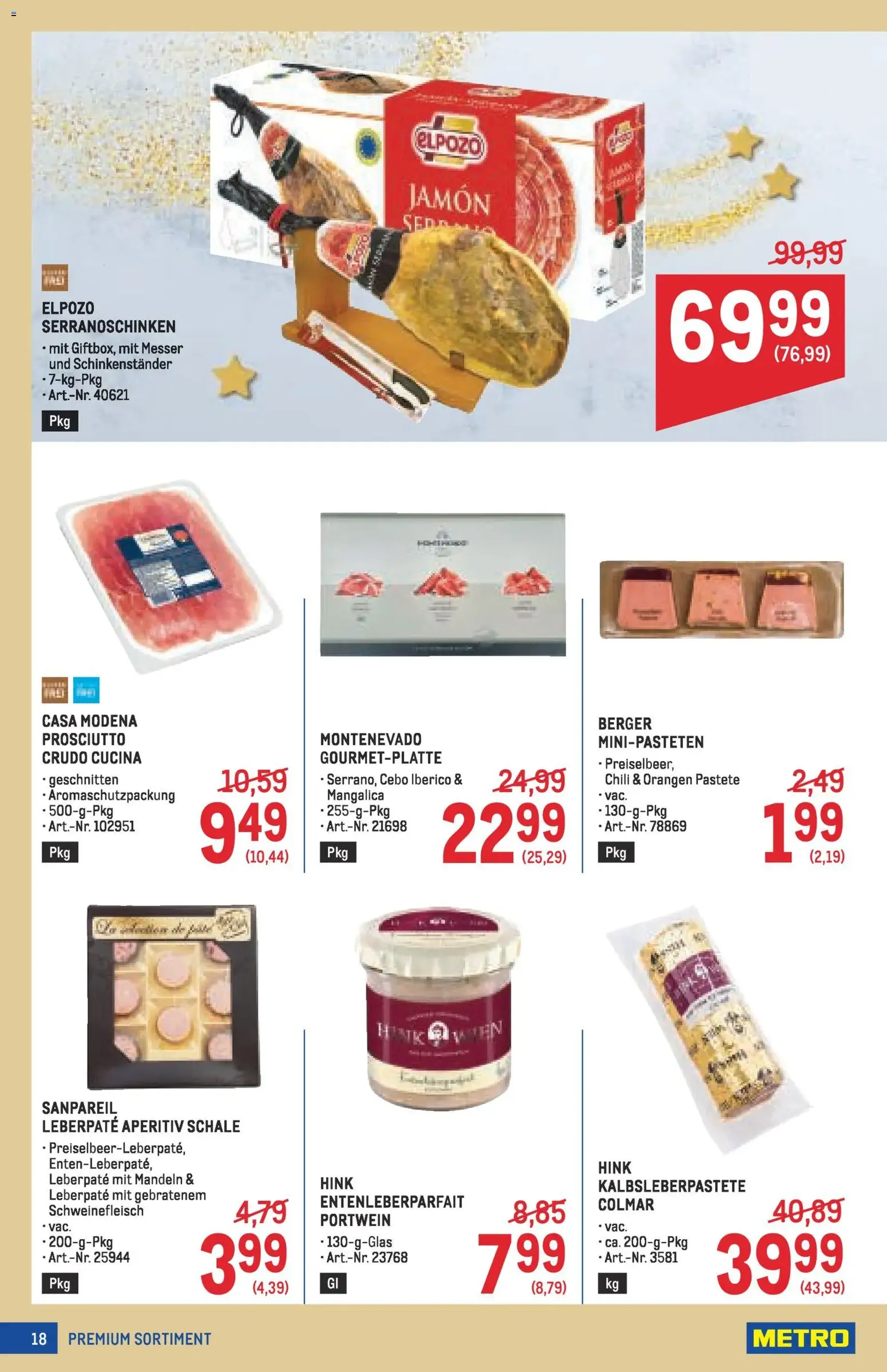 Metro angebote Profi - Gültiger Prospekt ab 11.12.2025, Seite 18 von insgesamt 72