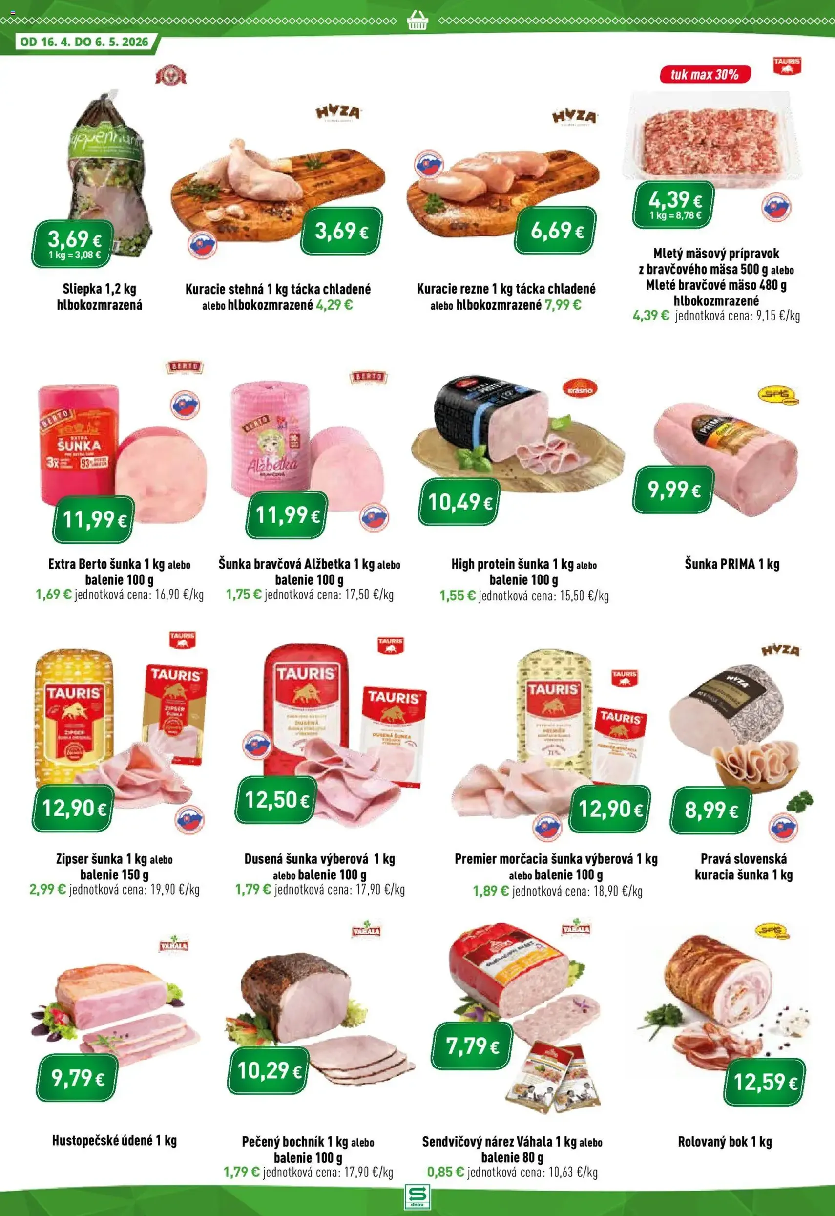 Sintra leták - platný leták od 16.04.2026 strana 2 z 12