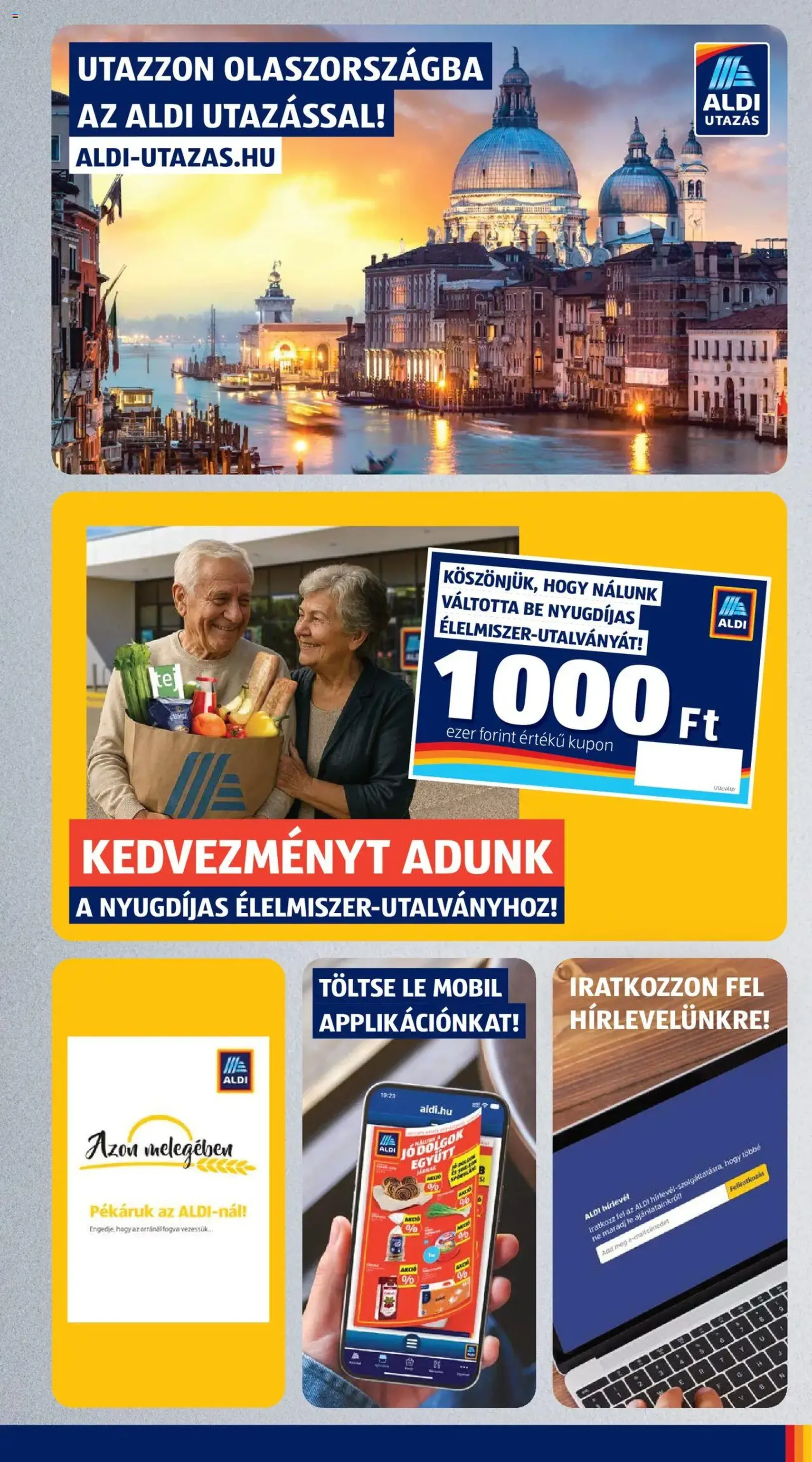 Aldi Akciós újság - 2025.10.02. érvényes szórólap 3 oldal 40 oldalból Aldi Akciós újság - 2025.10.02. érvényes szórólap 3 oldal 40 oldalból