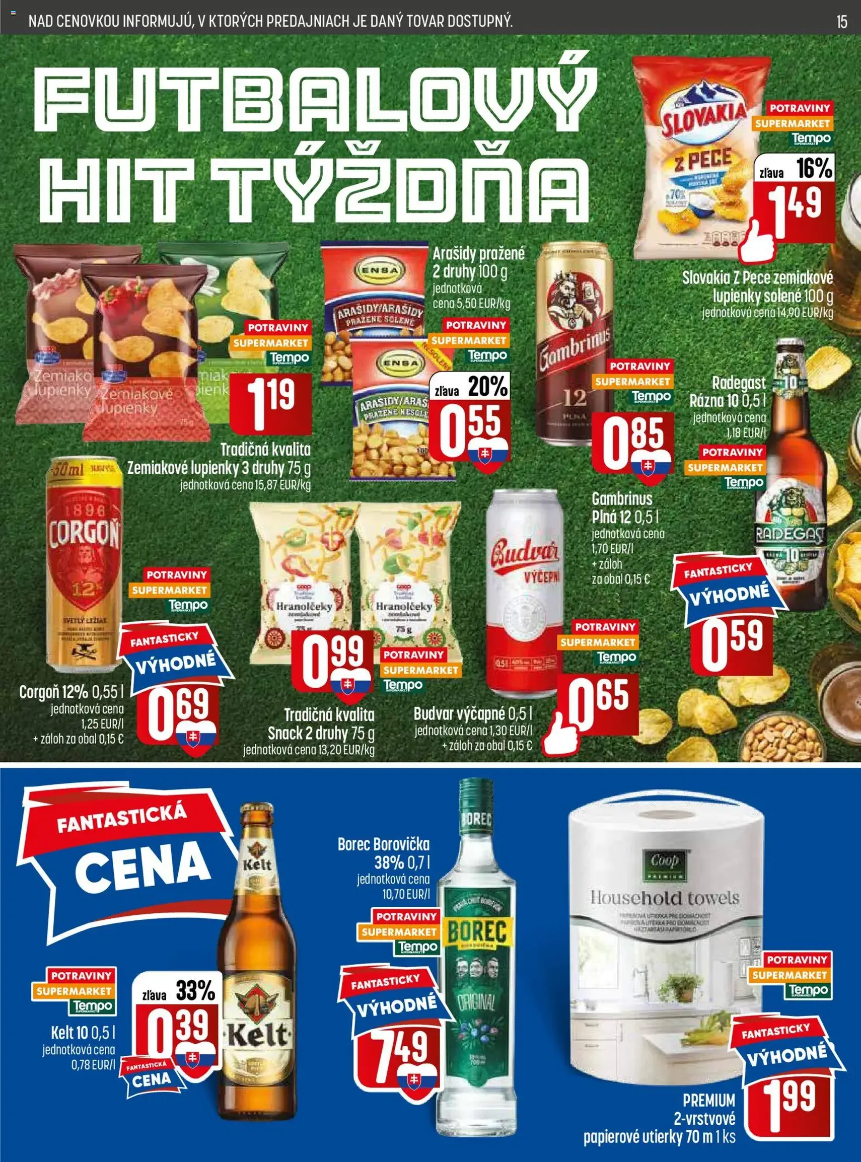 COOP Jednota leták - platný leták od 11.06.2026 strana 15 z 32