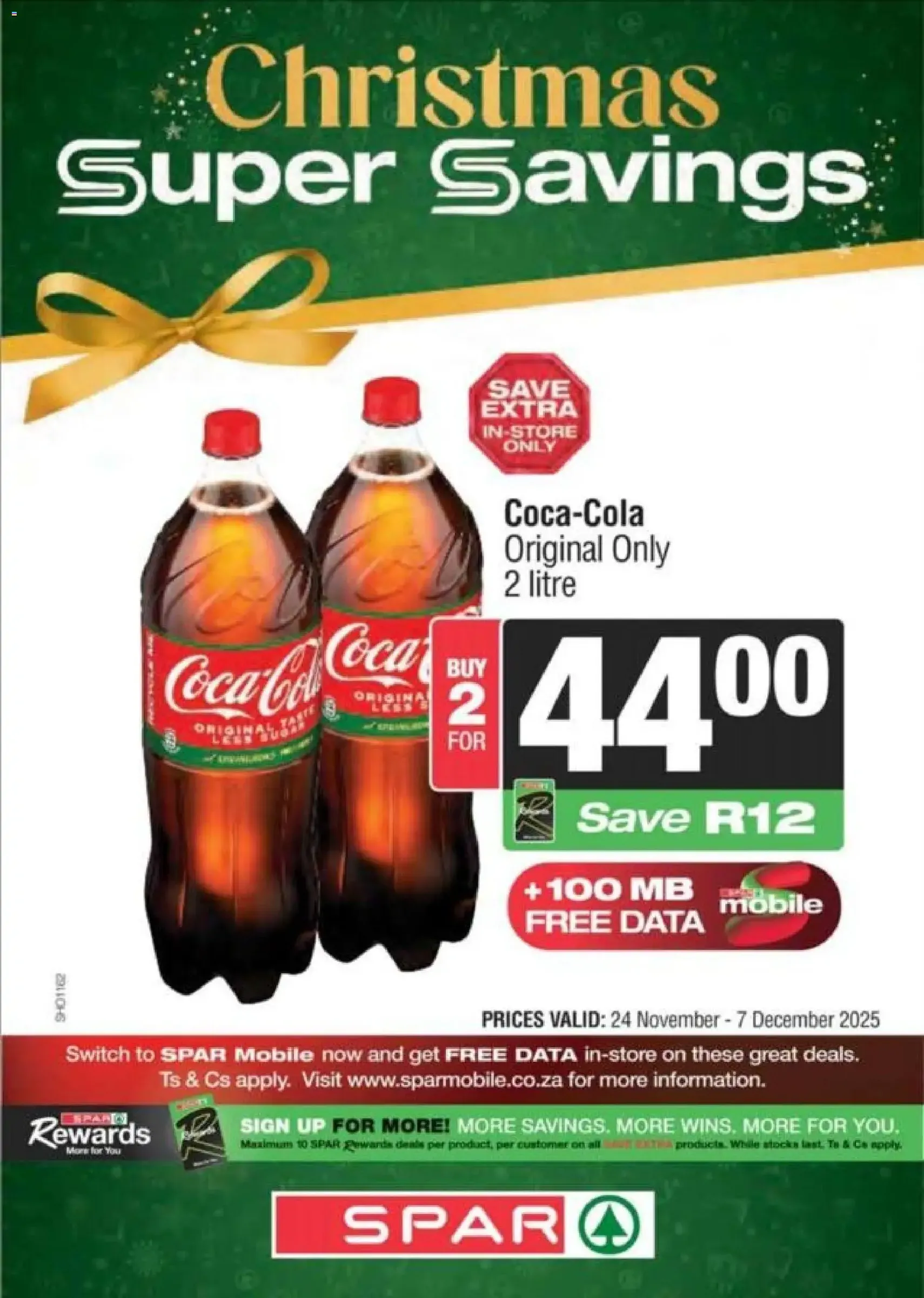 KWIKSPAR Specials - valid flyer from 24/11/2025, page 1 of 18