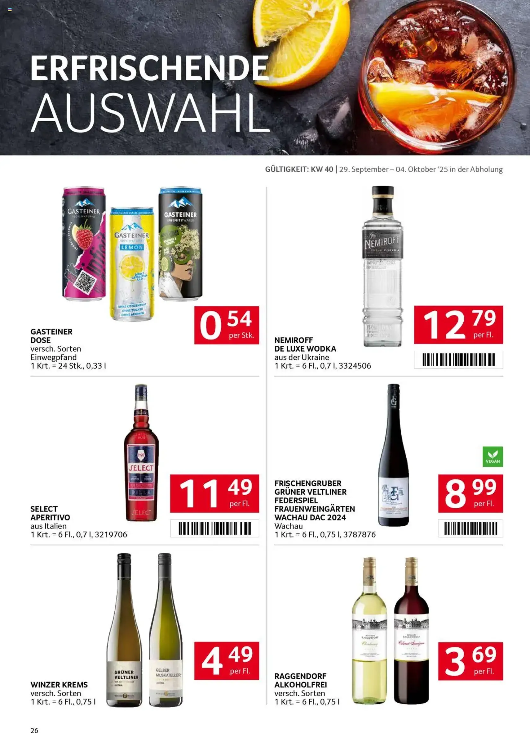 Transgourmet Flugblatt - Gültiger Prospekt ab 28.09.2025, Seite 25 von insgesamt 27