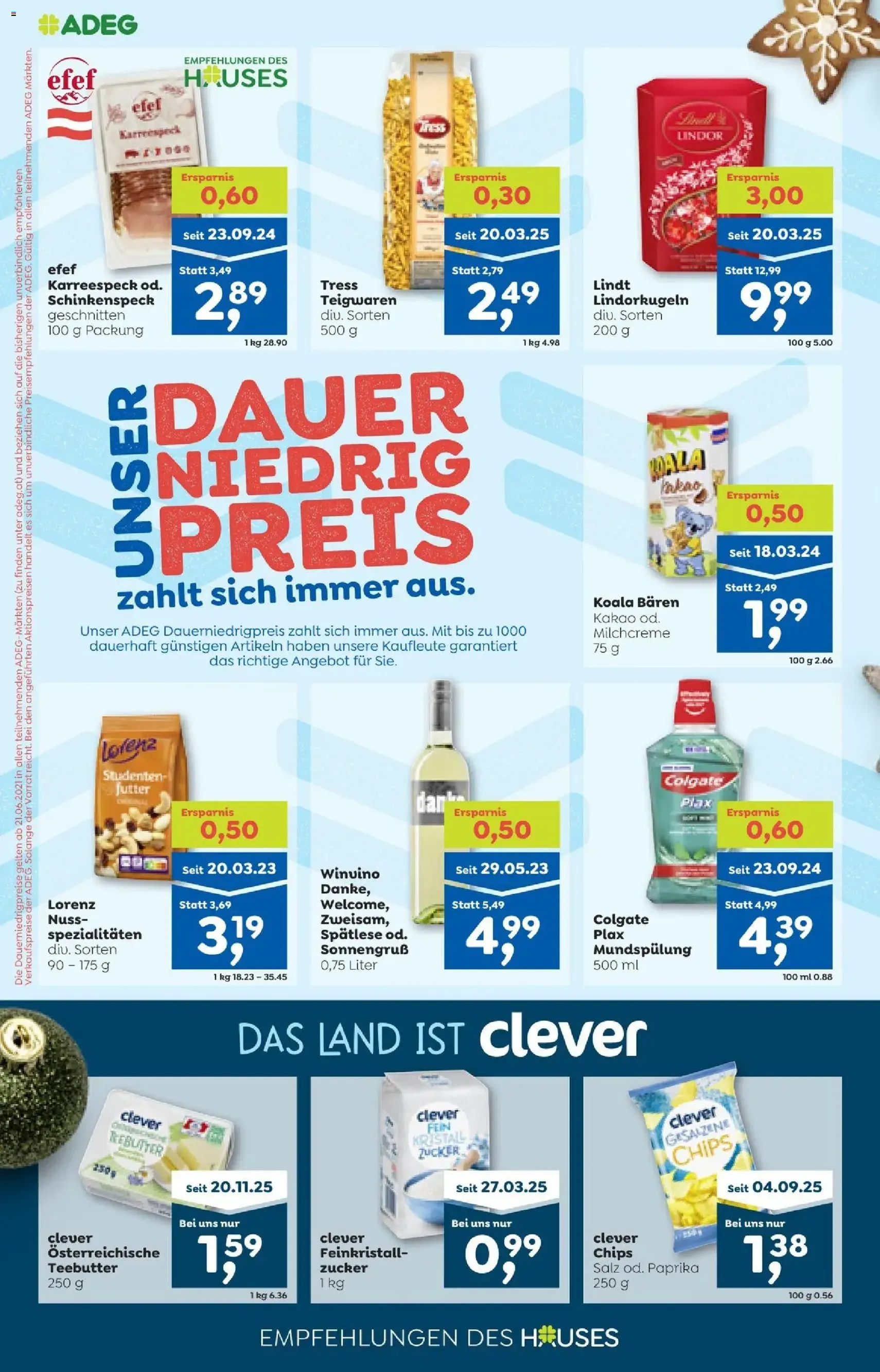 ADEG Flugblatt - Gültiger Prospekt ab 11.12.2025, Seite 10 von insgesamt 12