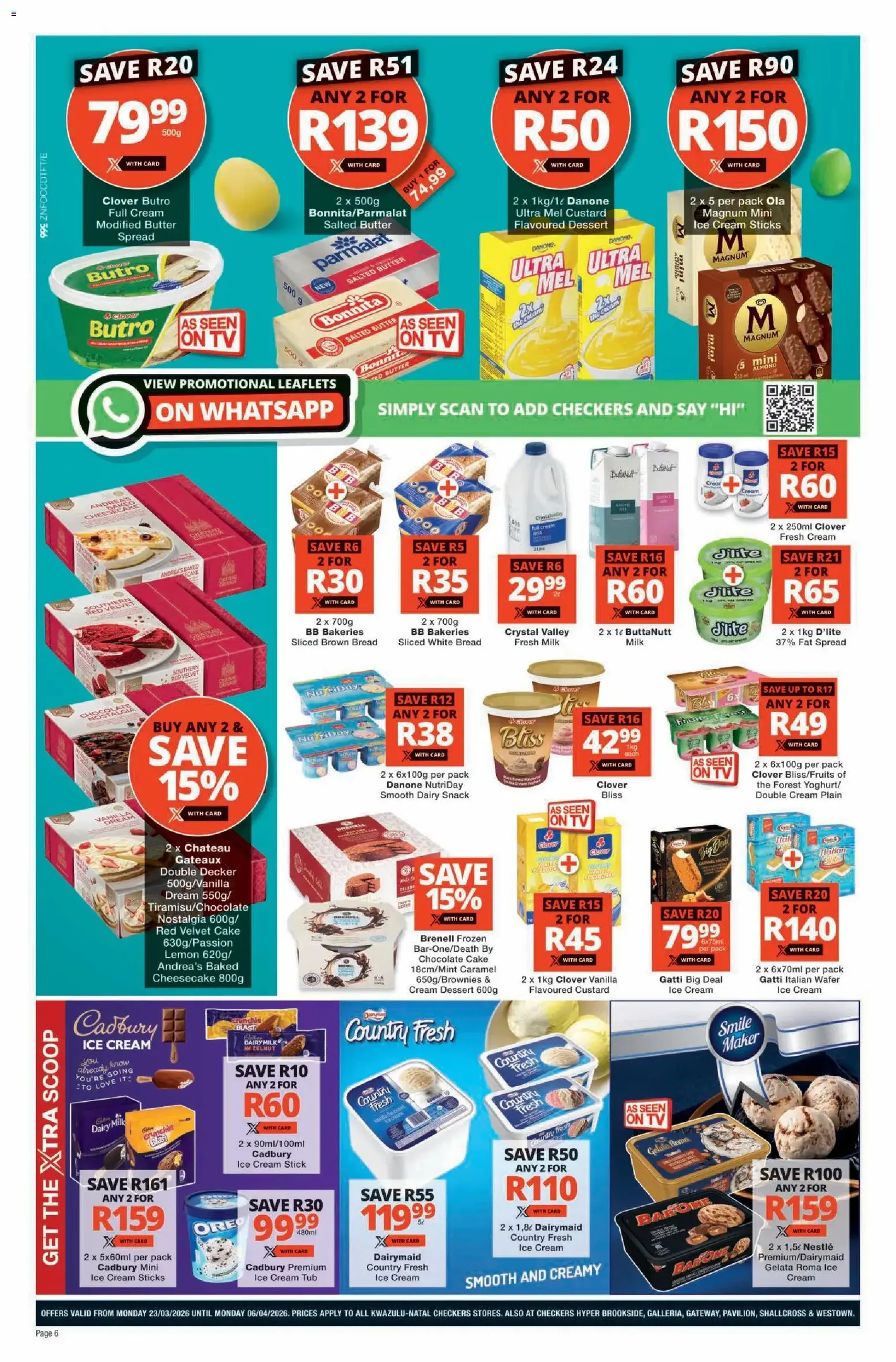 Checkers Specials - valid flyer from 23/03/2026, page 6 of 17
