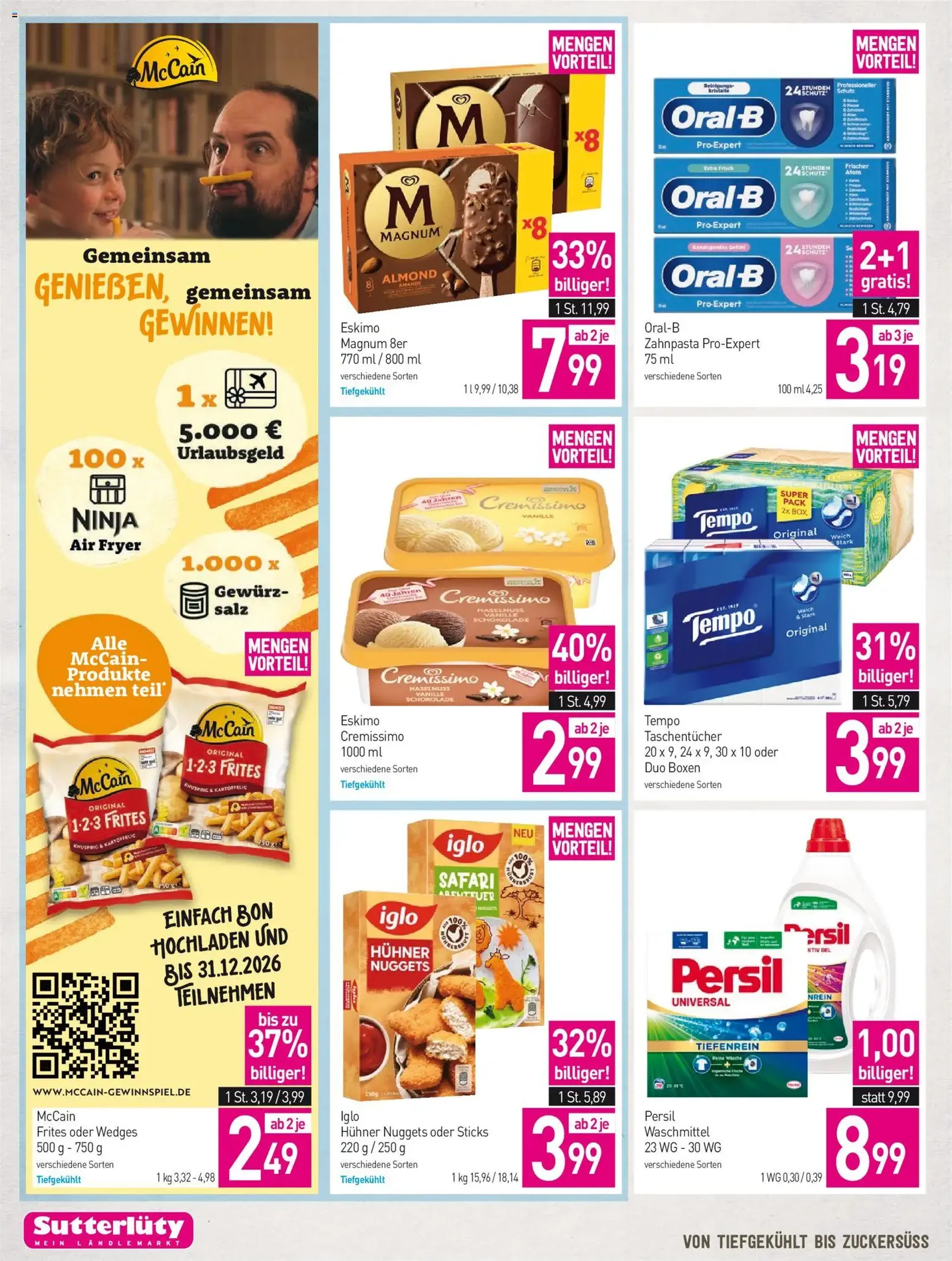 Sutterlüty Flugblatt - Gültiger Prospekt ab 03.09.2026, Seite 14 von insgesamt 16