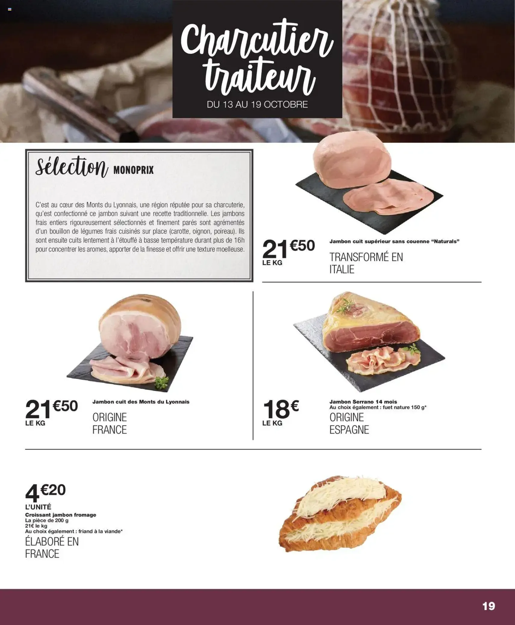 Monoprix catalogue - brochure valable à partir du 04/10/2025, page 19 sur 61