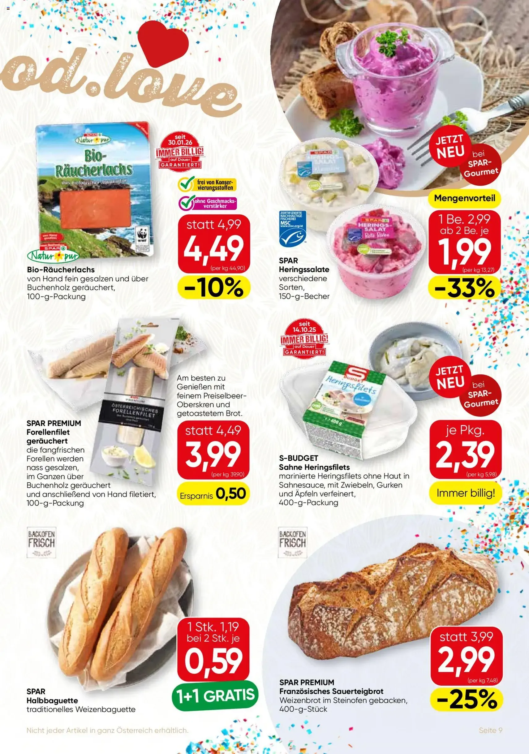 SPAR Gourmet Flugblatt - Gültiger Prospekt ab 12.02.2026, Seite 9 von insgesamt 12