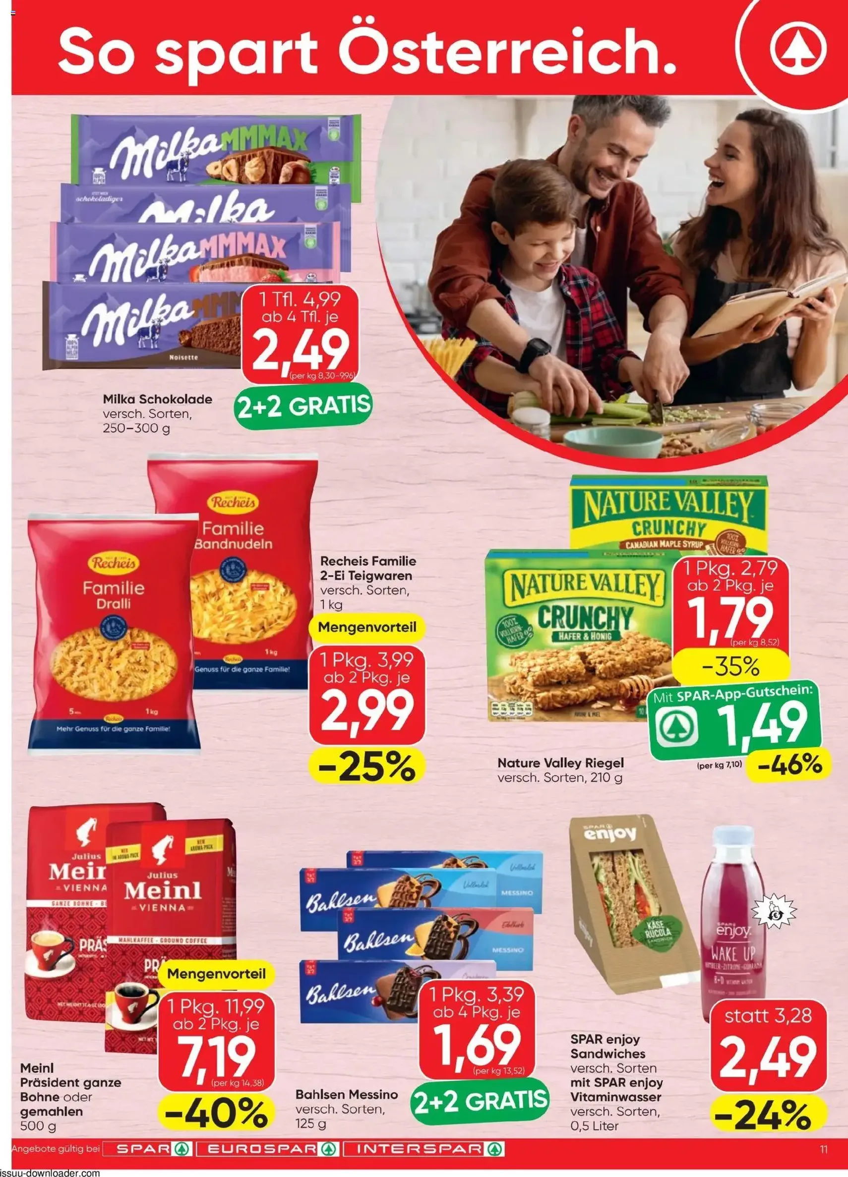 Spar - Flugblatt - Gültiger Prospekt ab 28.05.2026, Seite 11 von insgesamt 12