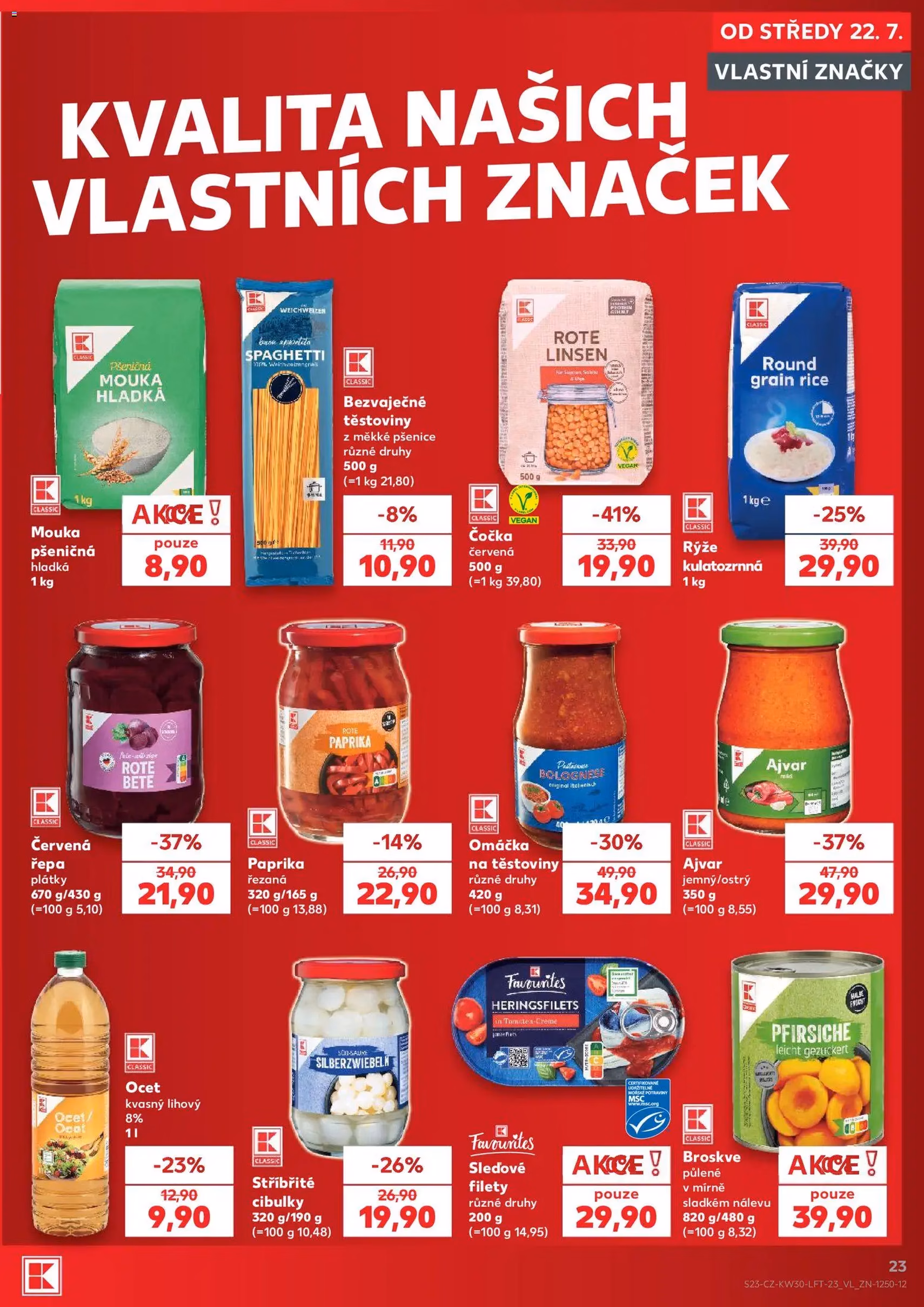 Kaufland leták - platný leták od 22.07.2026 strana 23 z 52