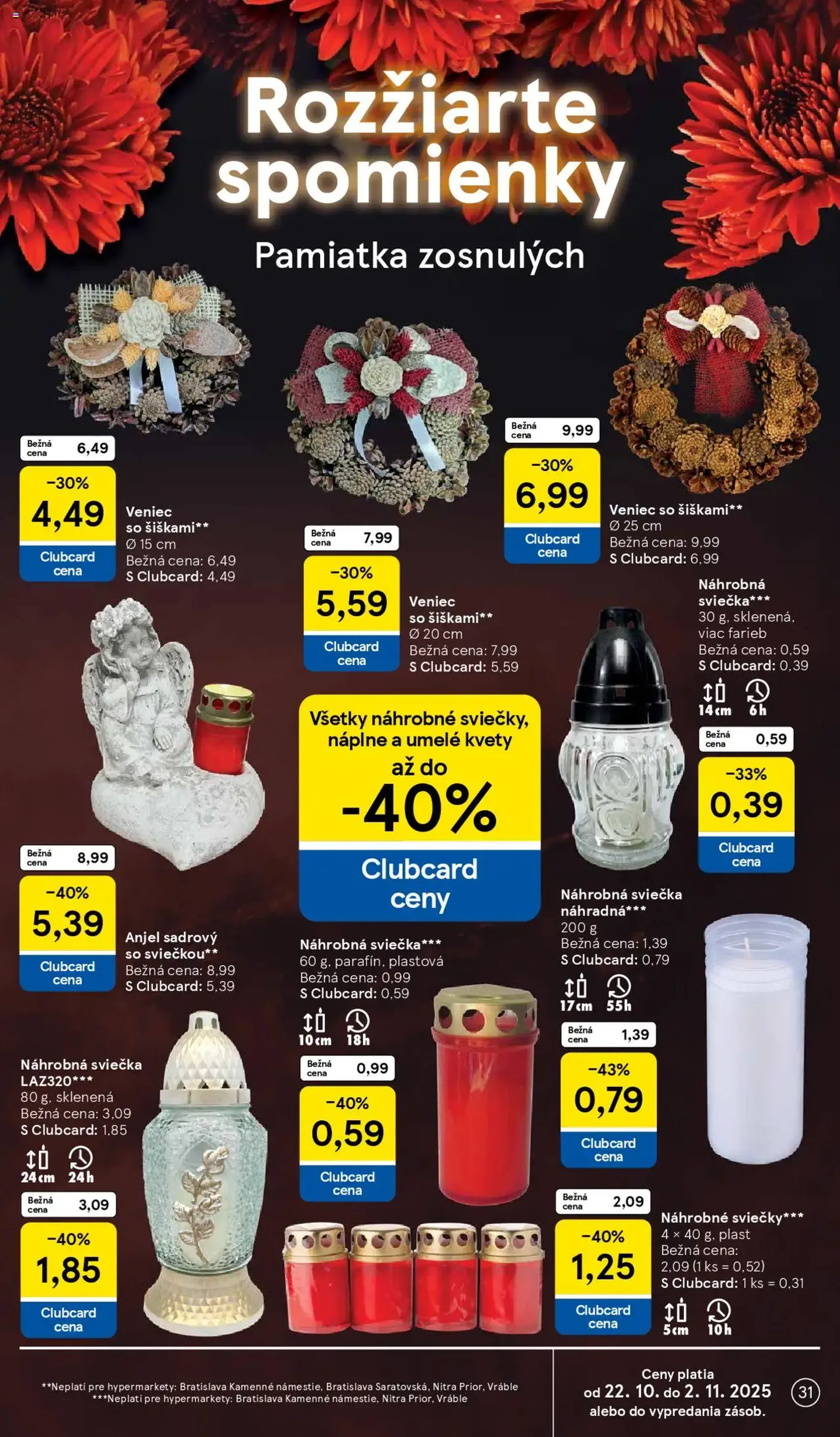 Tesco Hypermarket - leták - platný leták od 22.10.2025 strana 31 z 40 Tesco Hypermarket - leták - platný leták od 22.10.2025 strana 31 z 40
