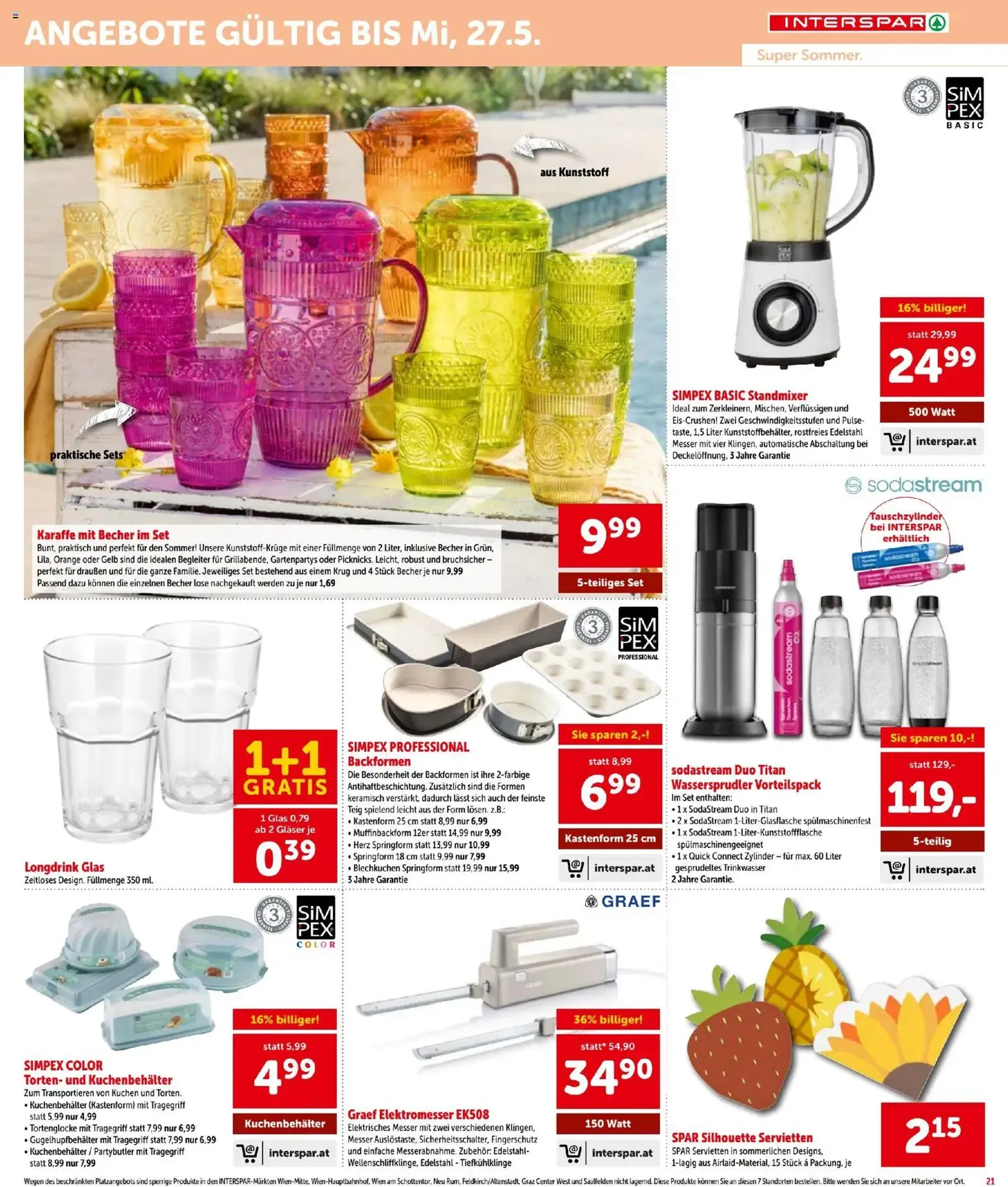 Interspar - Flugblatt - Gültiger Prospekt ab 07.05.2026, Seite 21 von insgesamt 24