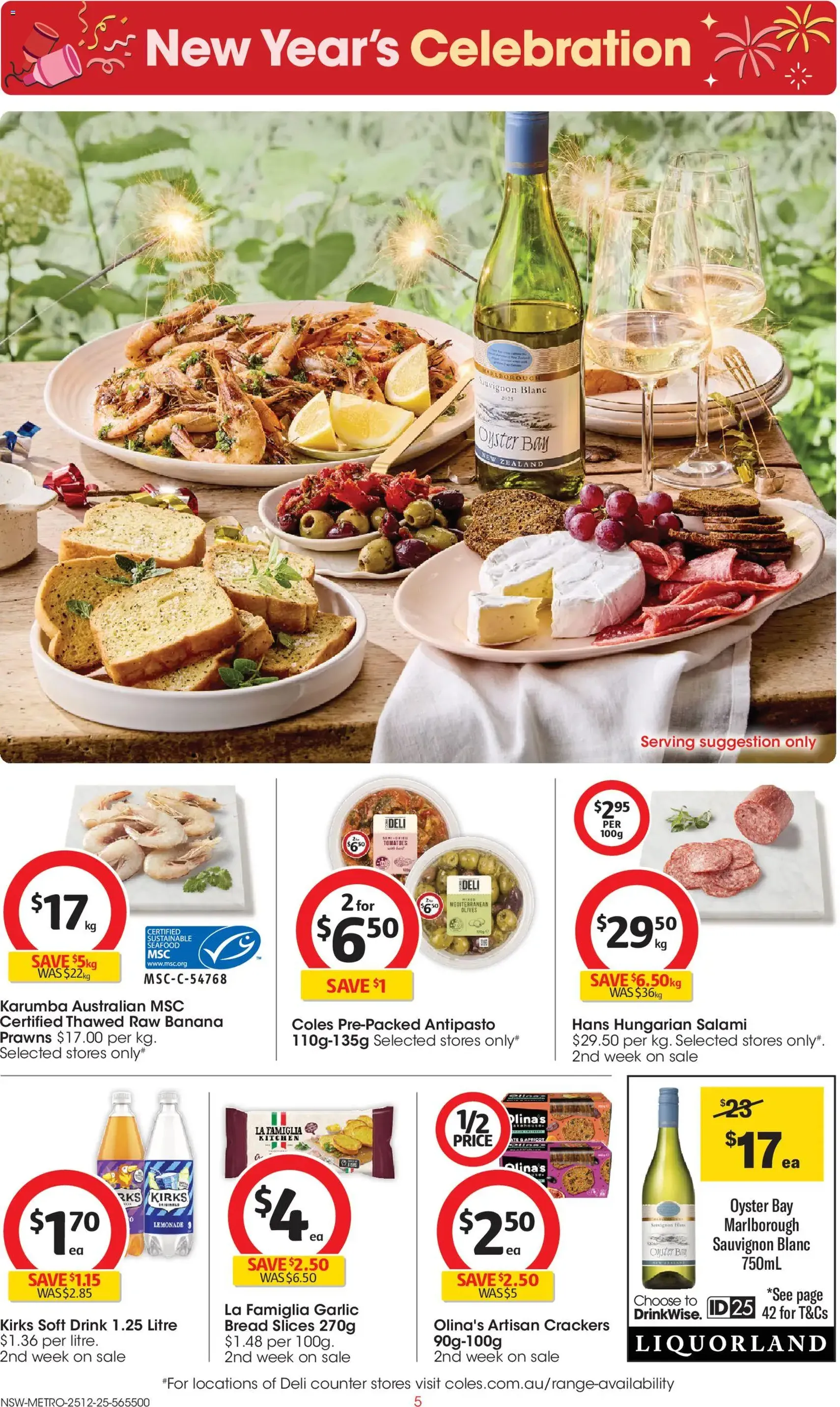Coles Catalogue - valid flyer from 25/12/2025, page 5 of 43