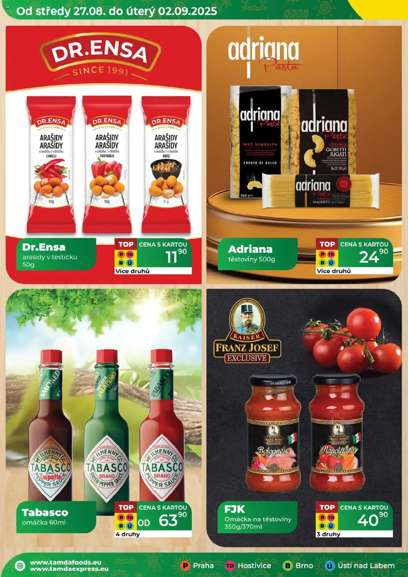 Tamda Foods leták - platný leták od 27.08.2025 strana 12 z 52