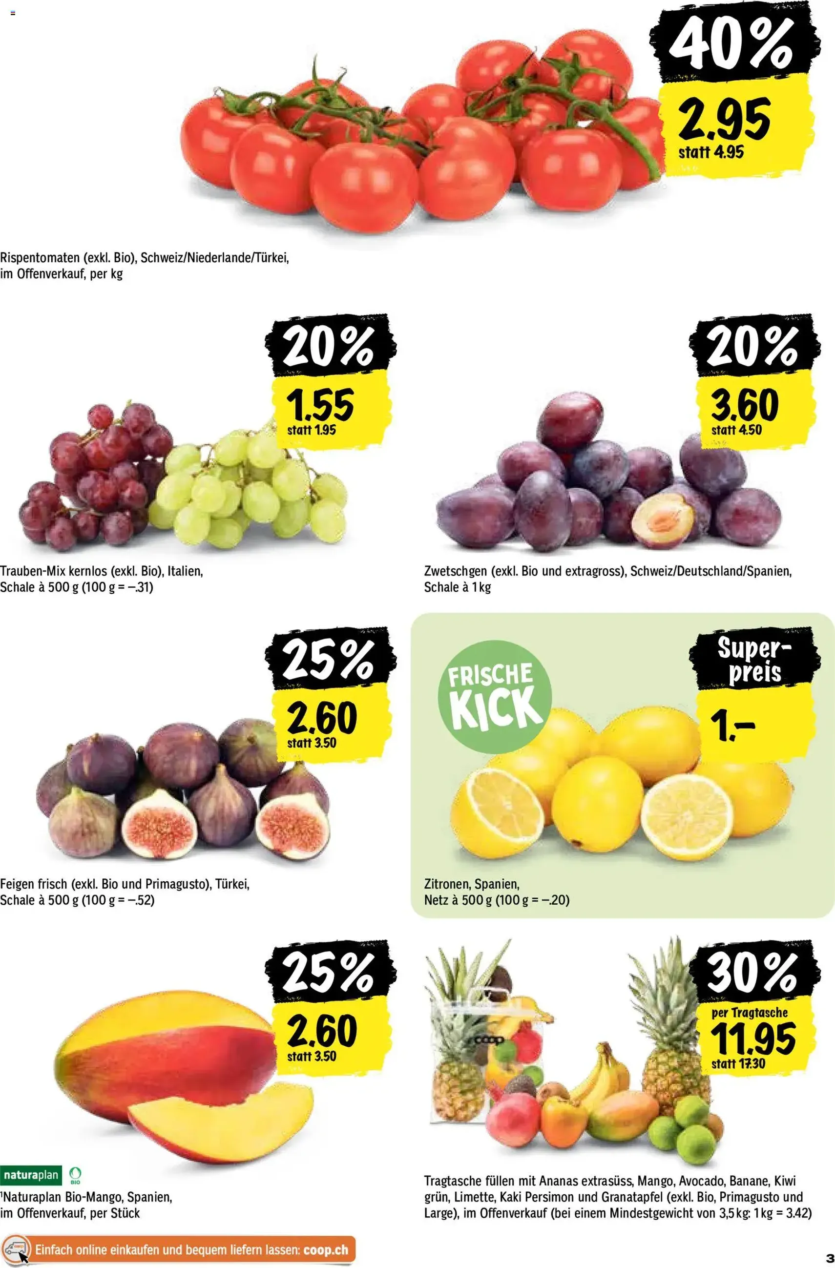 Coop aktionen - Gültiger Prospekt ab 01.10.2026, Seite 3 von insgesamt 24