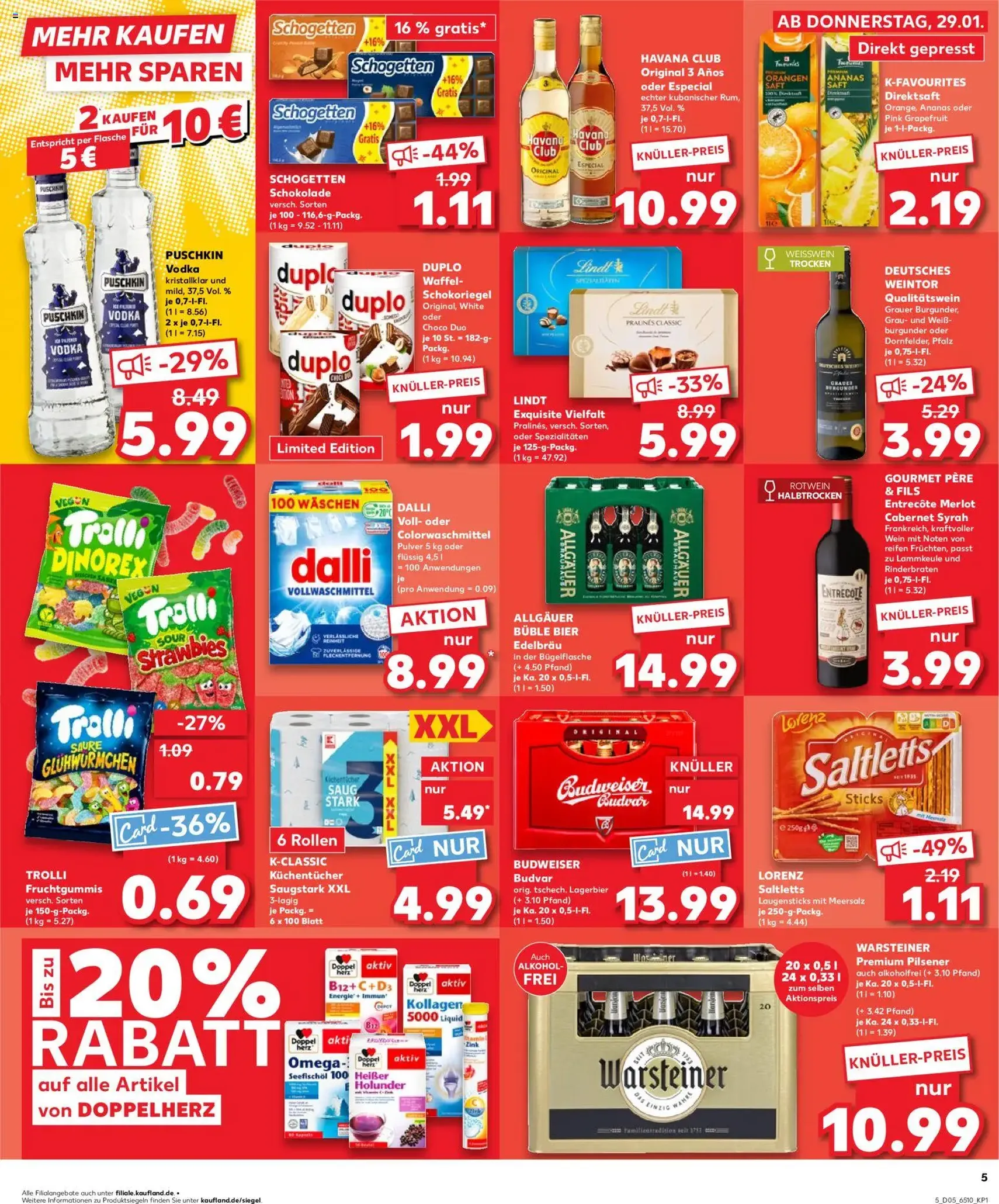 Kaufland DE - DE Folder - geldige folder vanaf 29-01-2026 pagina 5 van 37