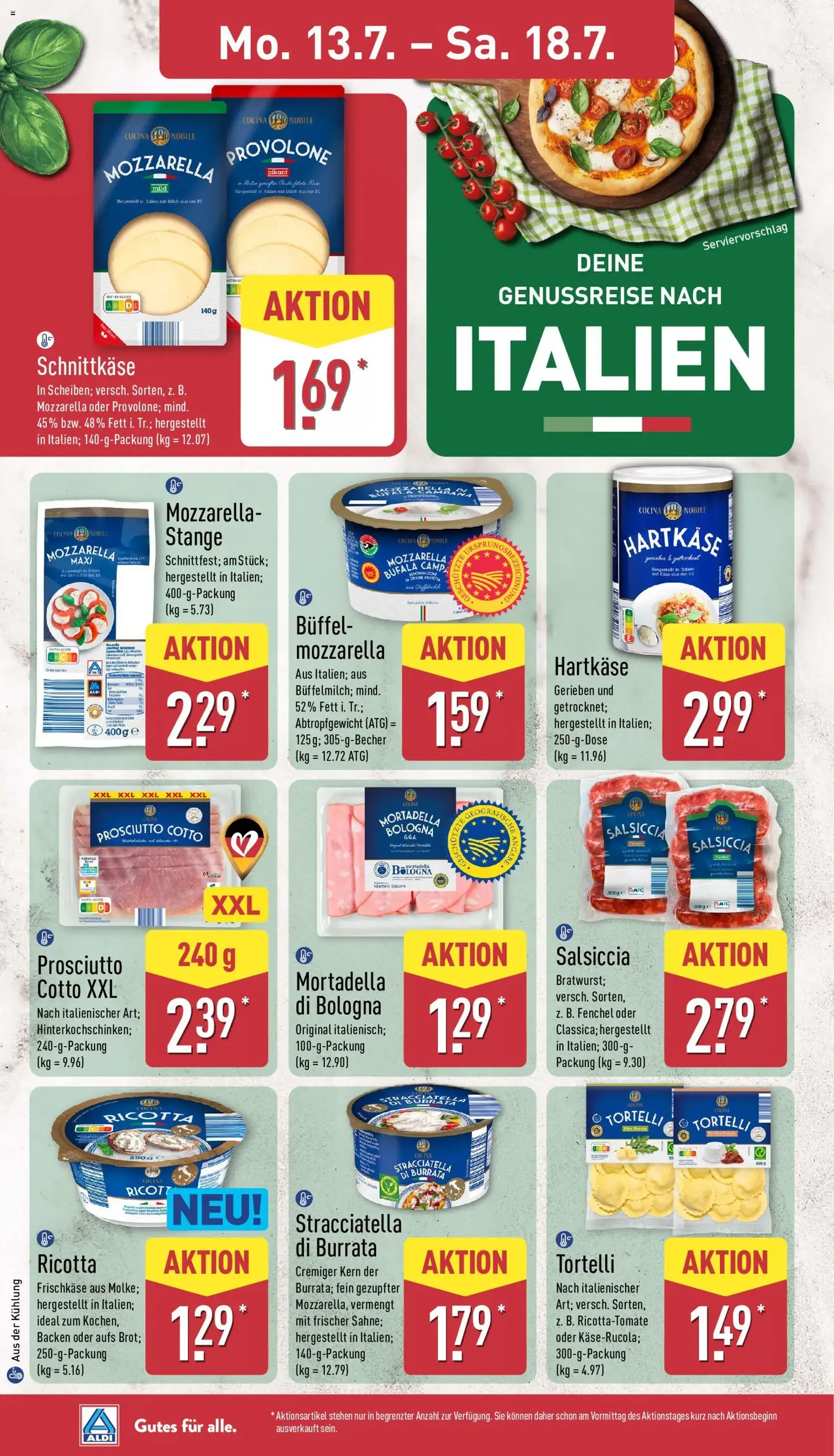 Aldi Prospekt - Gültiger Prospekt ab 13.07.2026, Seite 10 von insgesamt 37