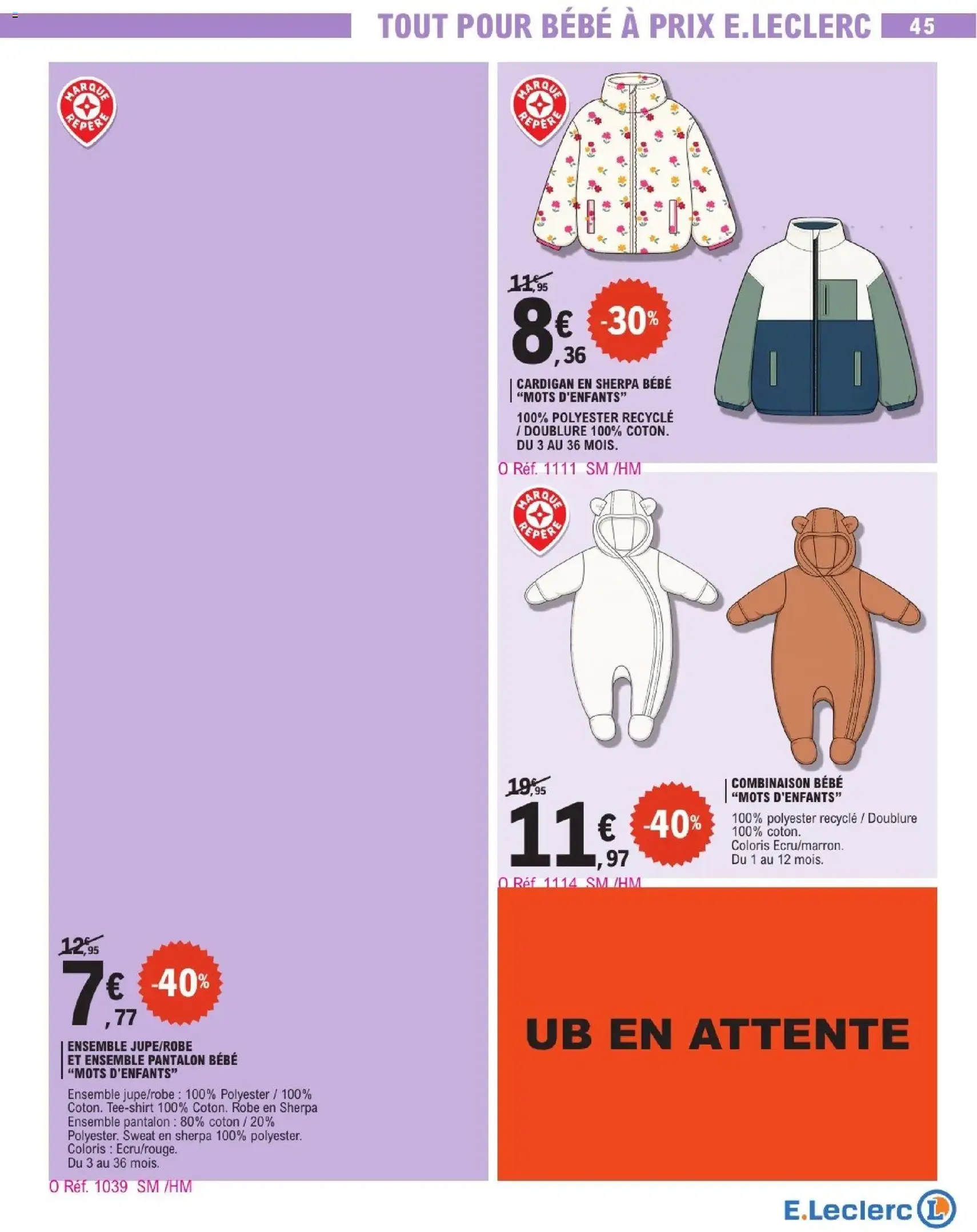 E.Leclerc catalogue - brochure valable à partir du 27/10/2026, page 45 sur 58