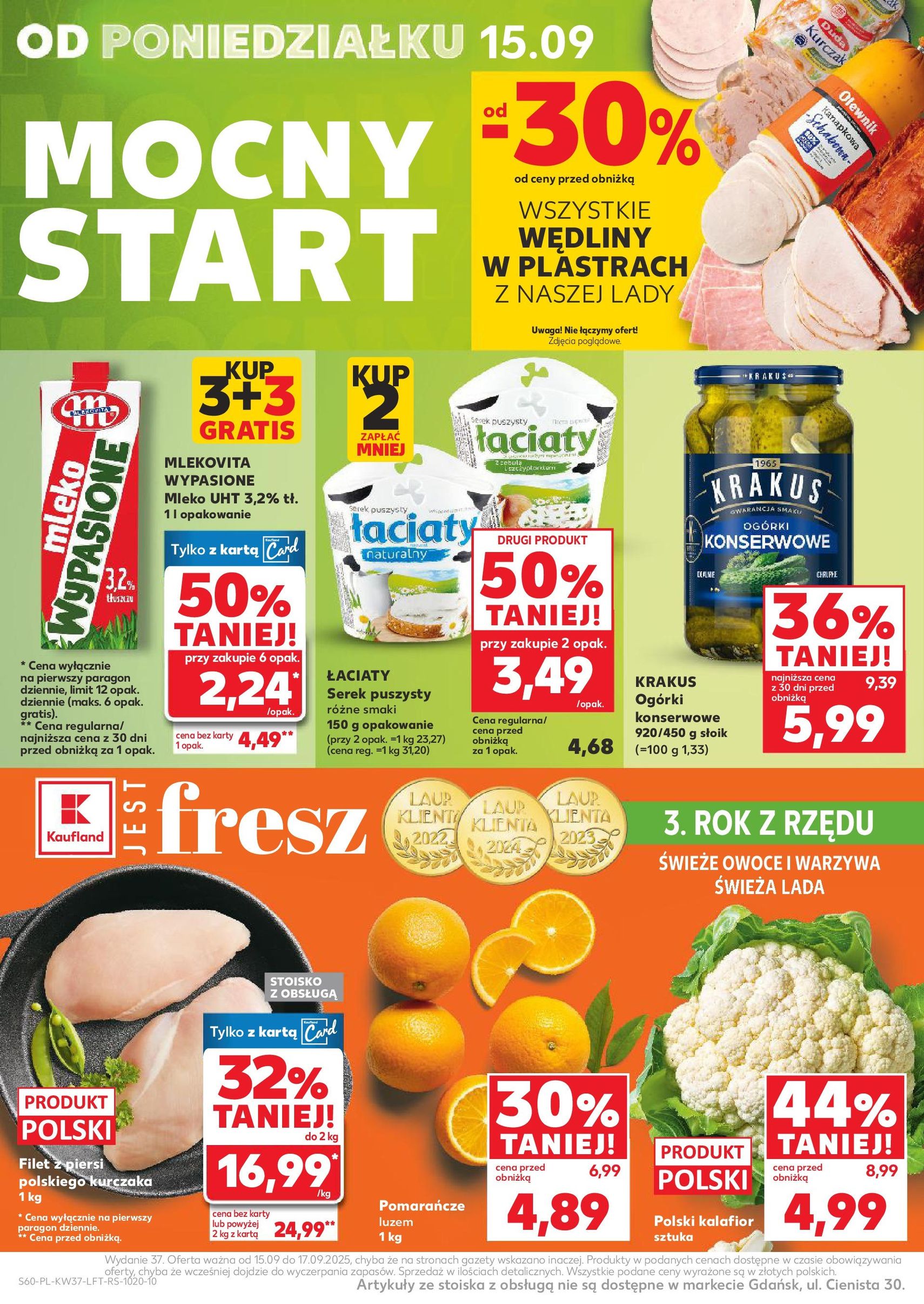 Kaufland gazetka - ważny gazetka od 11.09.2025 strona 60 z 61 Kaufland gazetka - ważny gazetka od 11.09.2025 strona 60 z 61